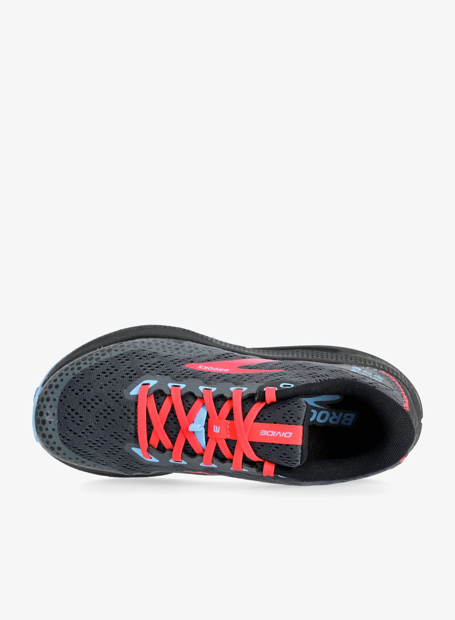 Ženski tekaški čevlji Brooks Divide 3 - ebony/black/diva pink