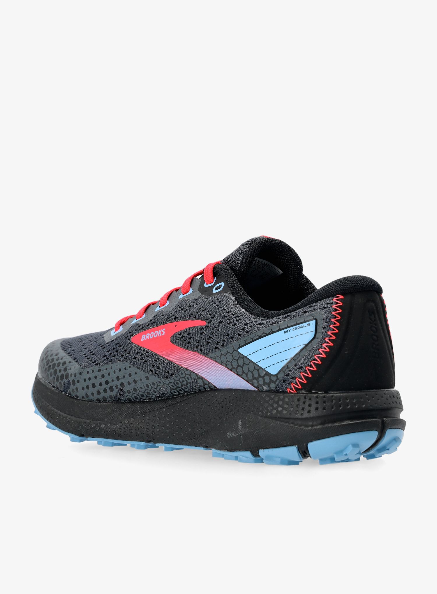 Ženski tekaški čevlji Brooks Divide 3 - ebony/black/diva pink