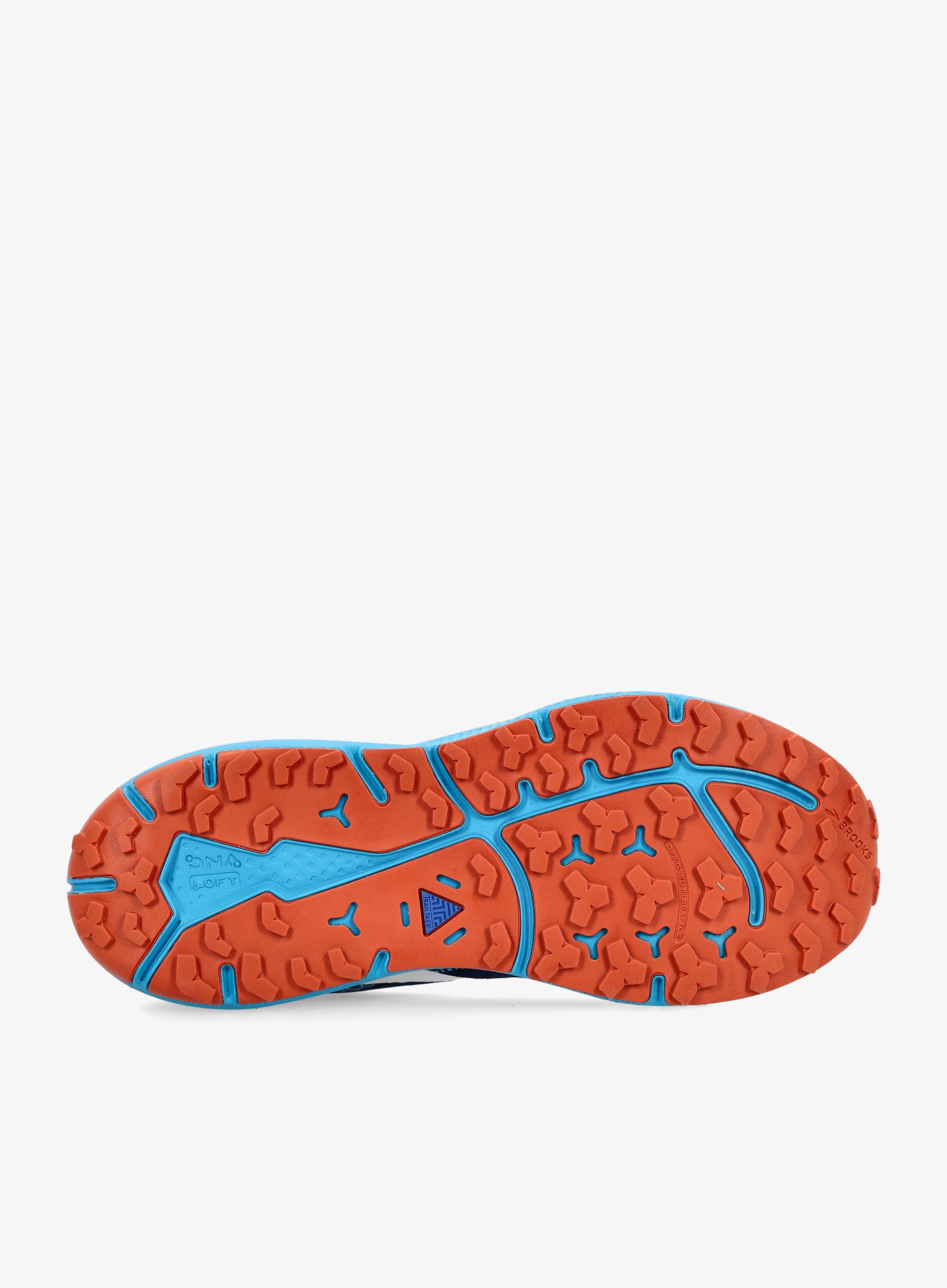 Moški tekaški čevlji Brooks Divide 3 - peacoat/atomic blue/rooibos
