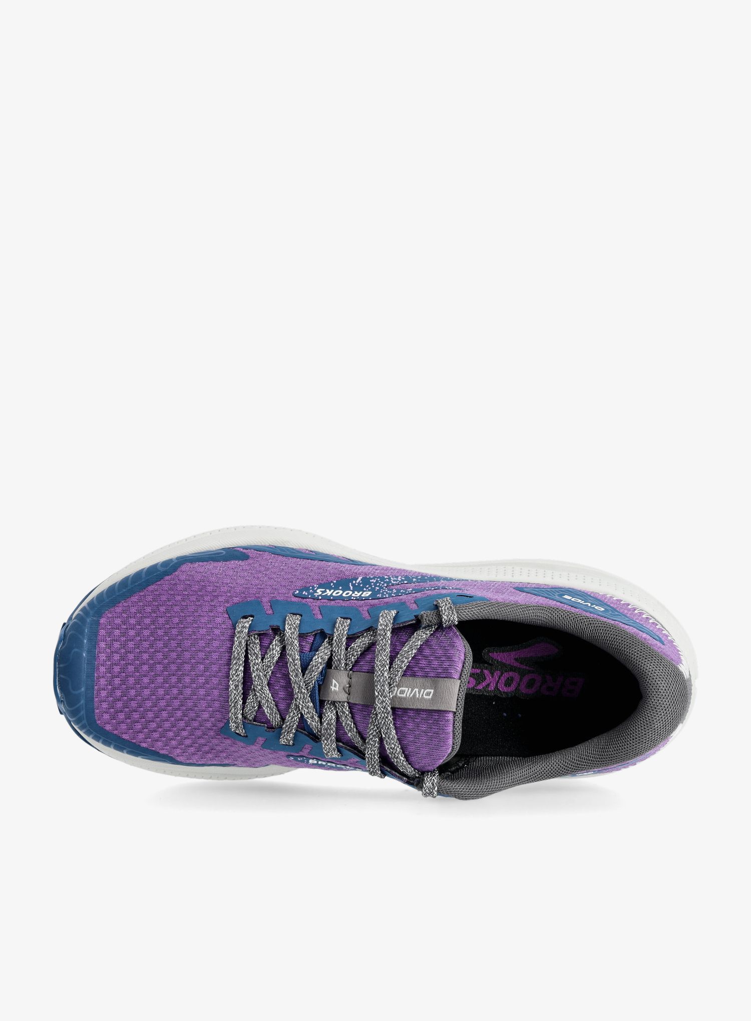 Ženski tekaški čevlji Brooks Divide 4 - purple/navy/oyster