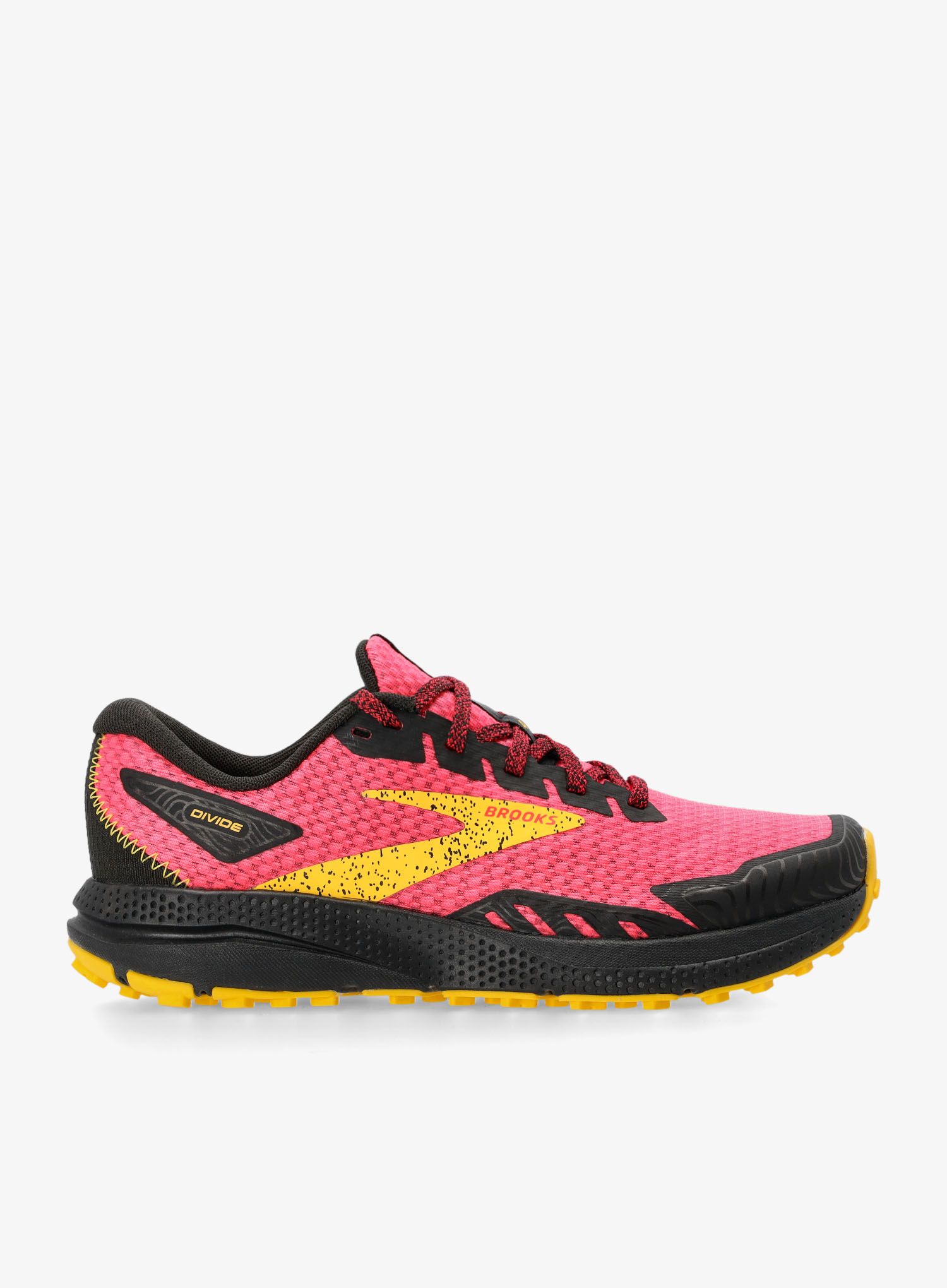 Ženski tekaški čevlji Brooks Divide 4 - diva pink/black/lemon