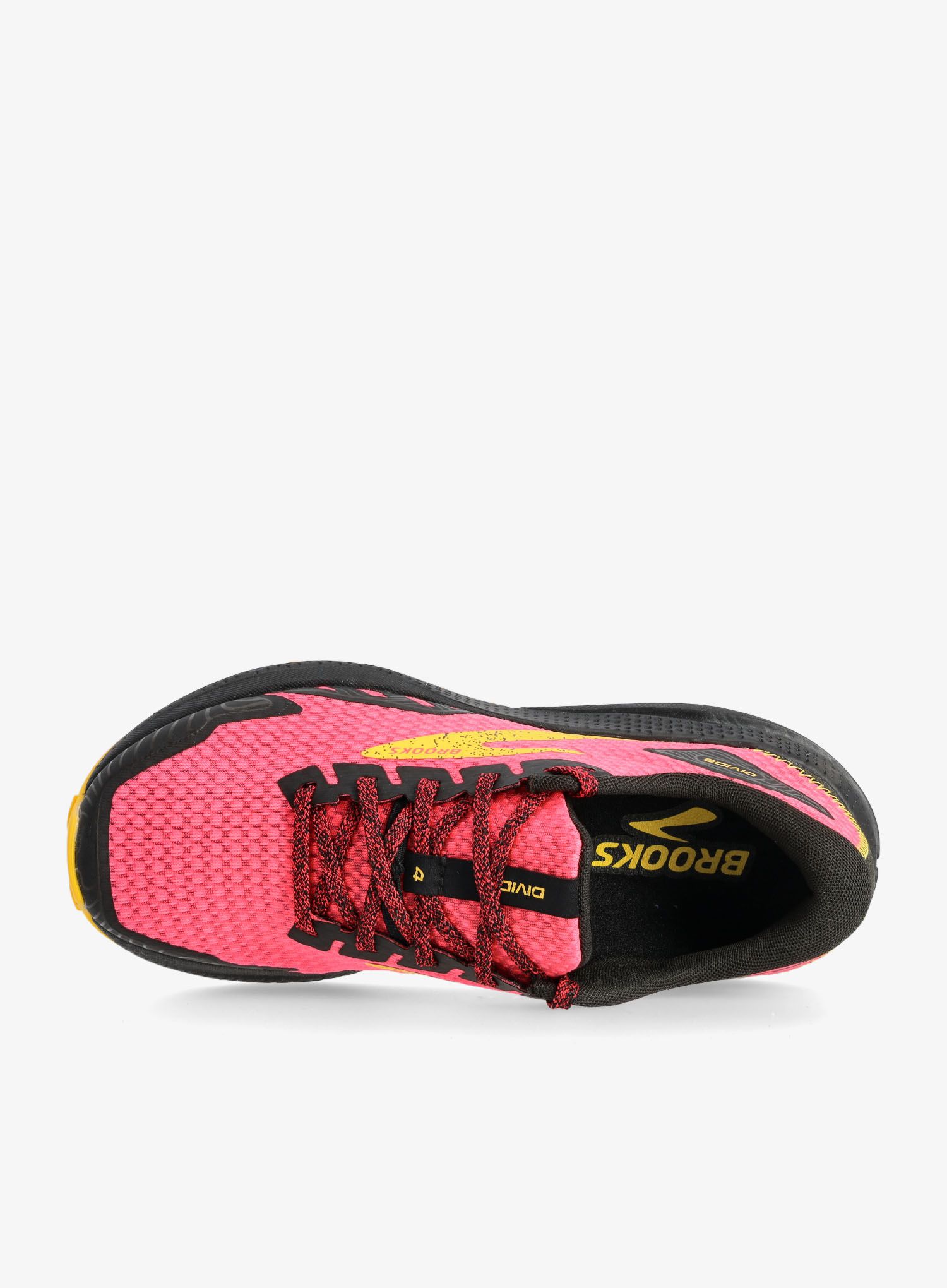 Ženski tekaški čevlji Brooks Divide 4 - diva pink/black/lemon