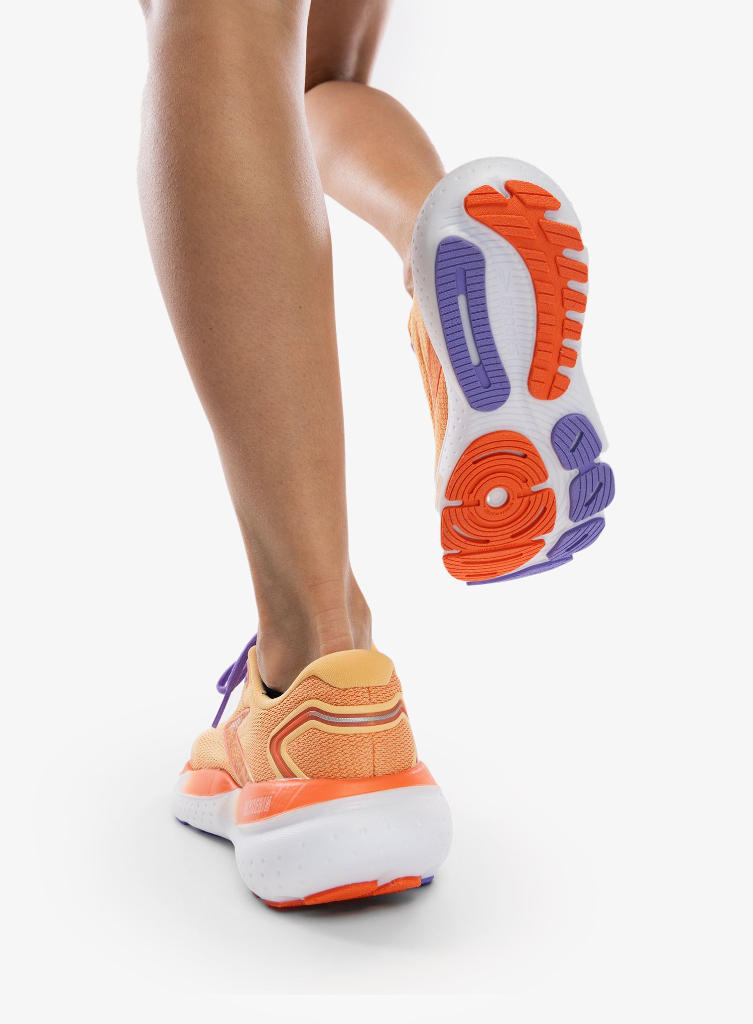Ženski tekaški čevlji Brooks Glycerin 21 - sunburst/nasturtium/purple