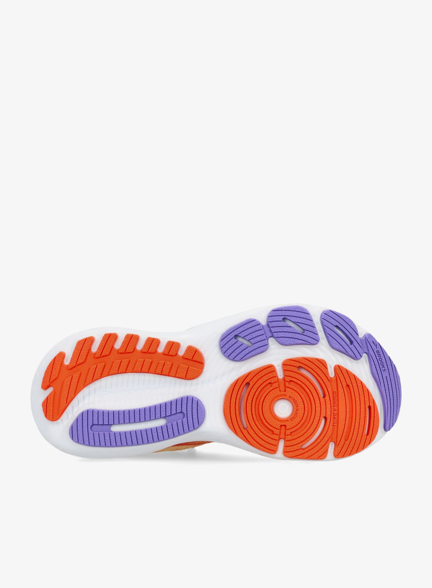 Ženski tekaški čevlji Brooks Glycerin 21 - sunburst/nasturtium/purple