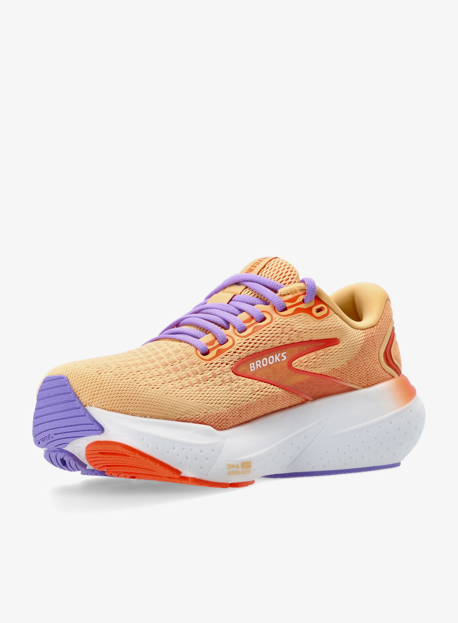 Ženski tekaški čevlji Brooks Glycerin 21 - sunburst/nasturtium/purple