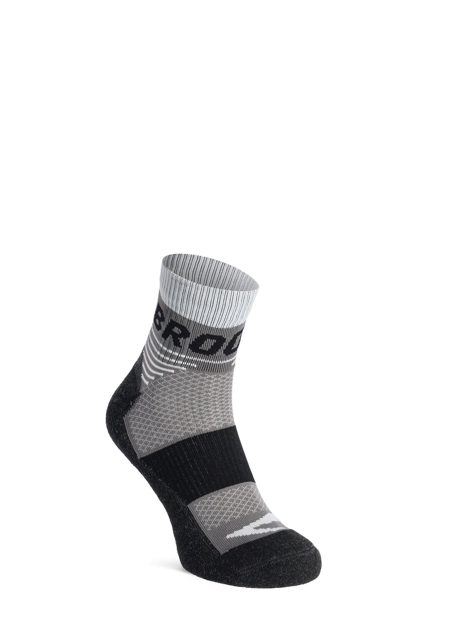 Tekaške nogavice Brooks High Point Quarter - asphalt/black