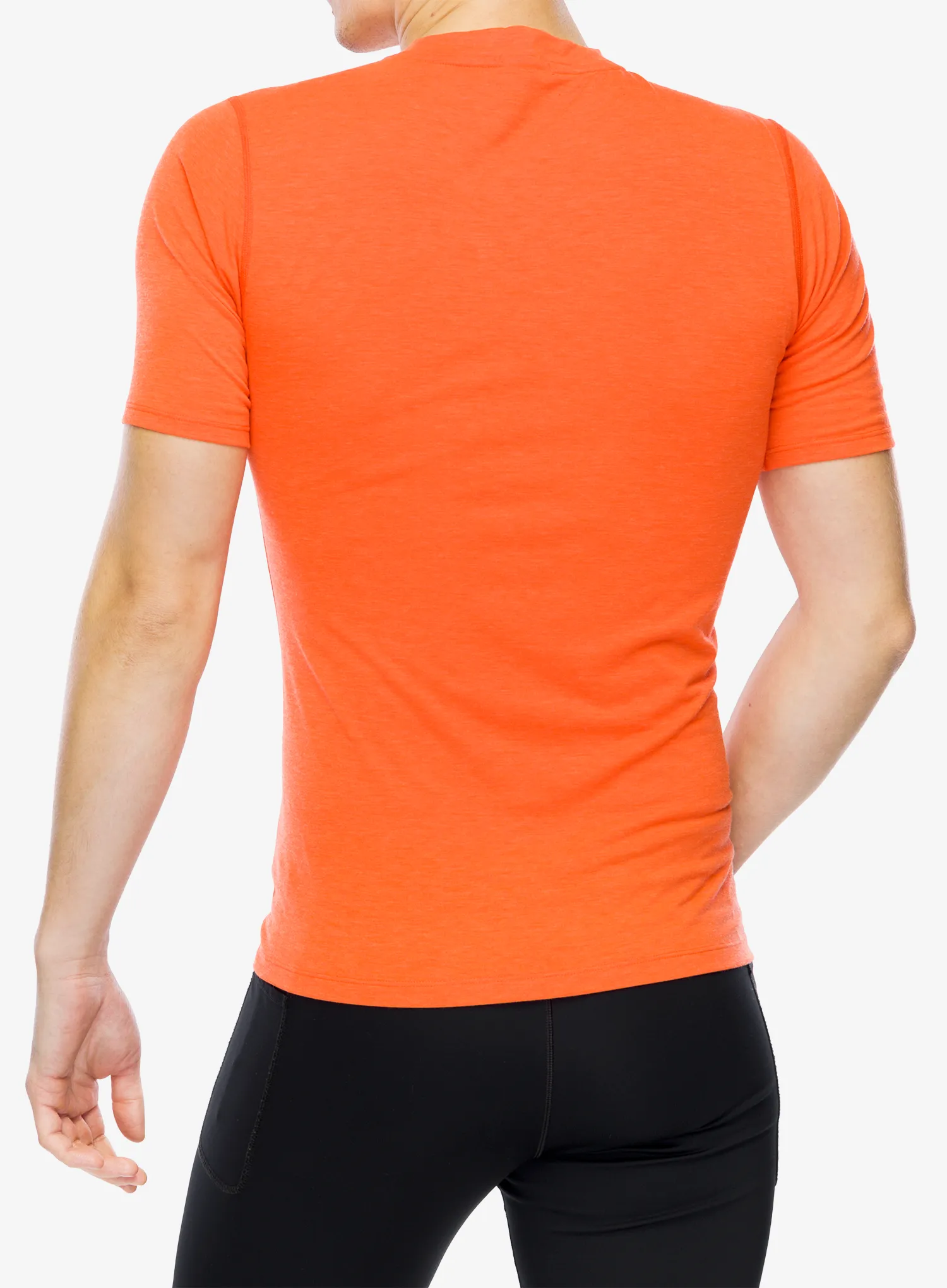 Majica za tek Brooks High Point Short Sleeve - cherry tomato