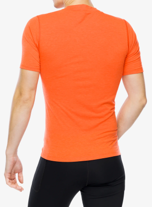 Majica za tek Brooks High Point Short Sleeve - cherry tomato