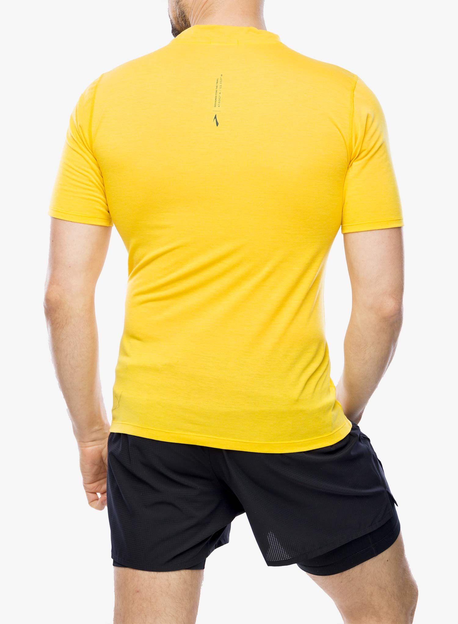 Majica za tek Brooks High Point Short Sleeve - lemon chrome