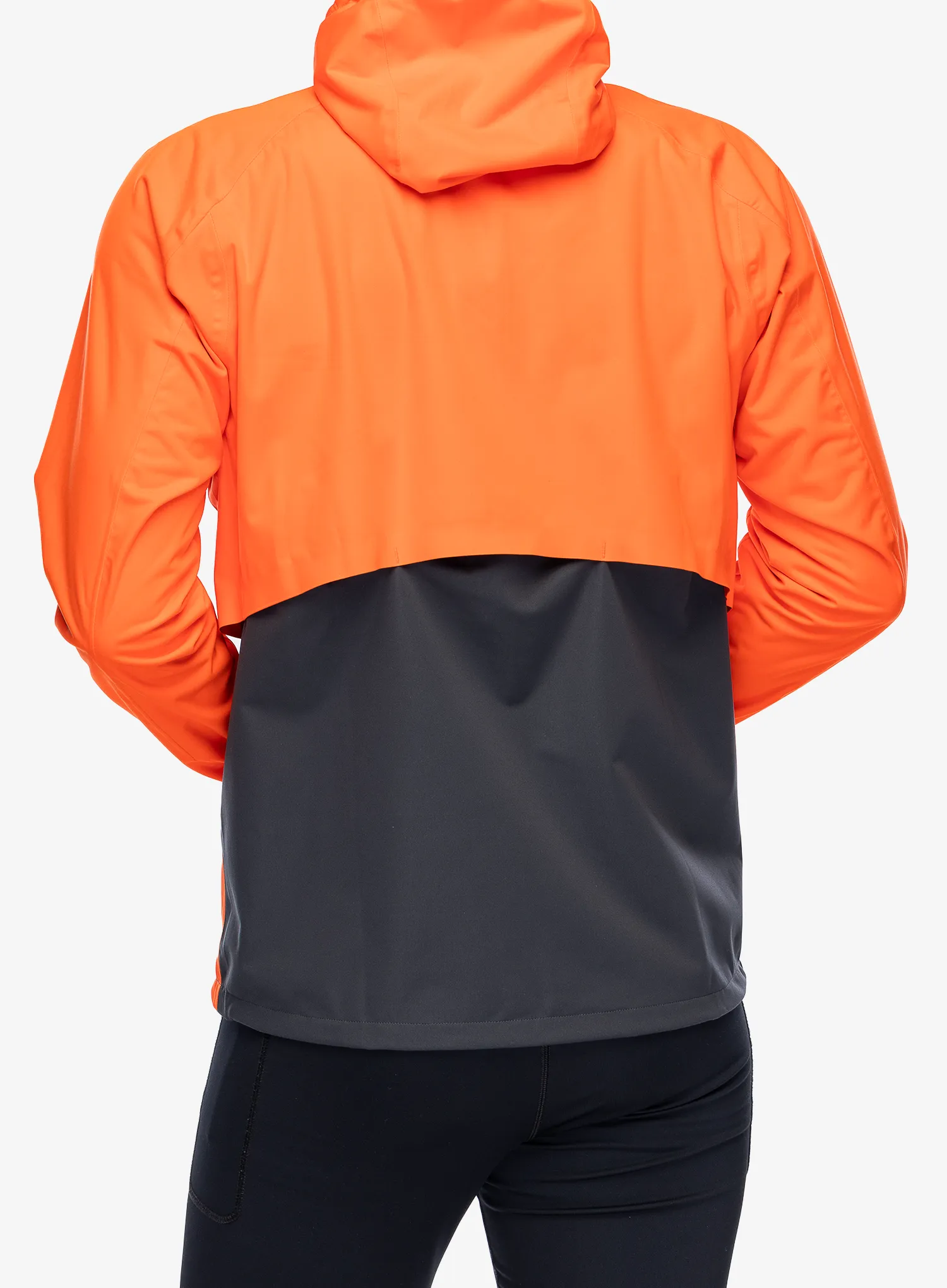 Nepremočljiva jakna Brooks High Point Waterproof Jacket - cherry tomato/phantom grey