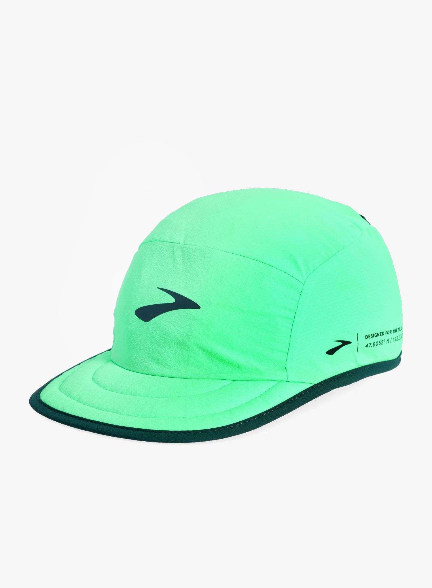 Kapa s šiltom Brooks Lightweight Packable Hat - hyper green