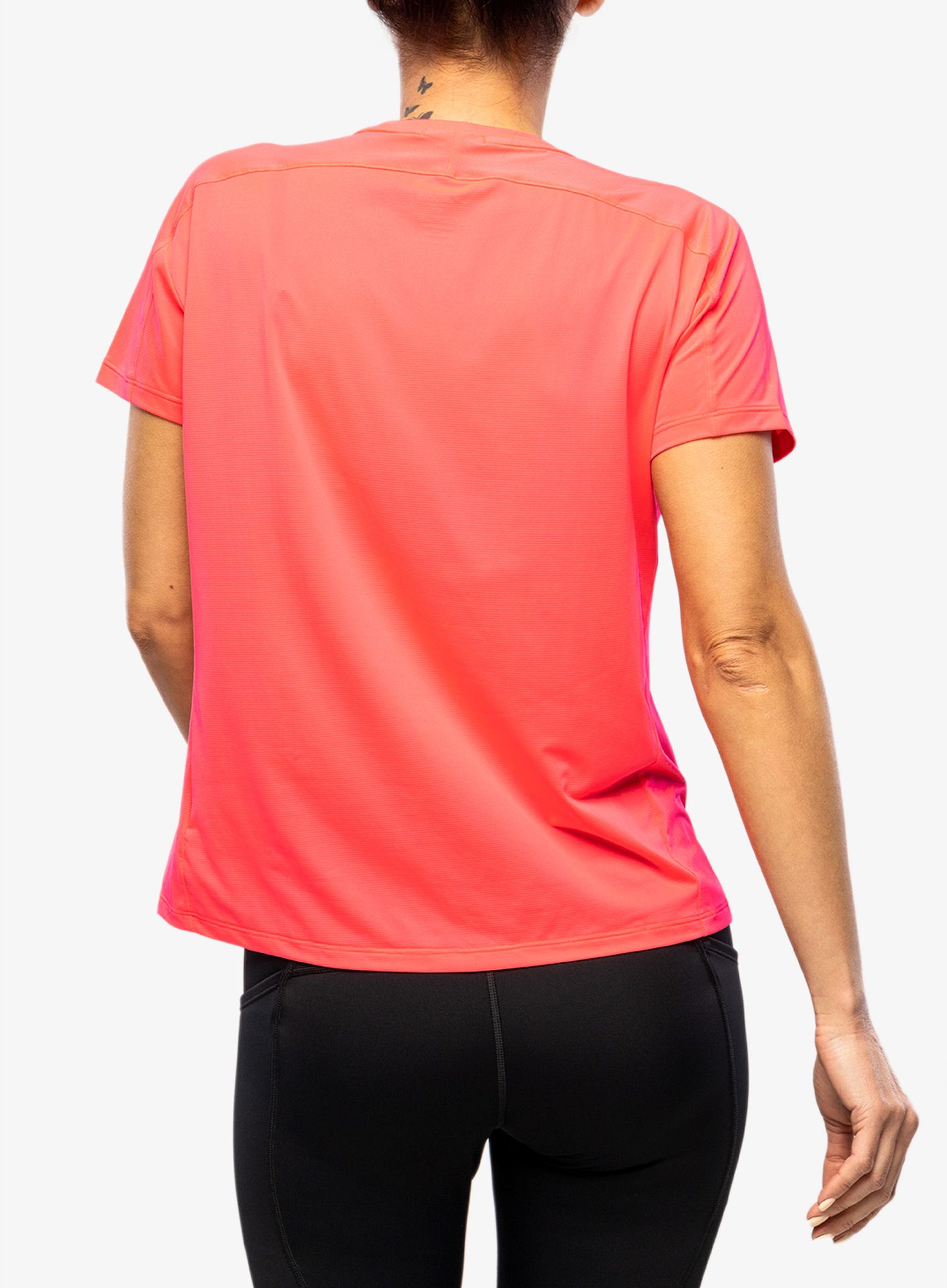 Ženska tekaška majica Brooks Sprint Free Short Sleeve 2.0 - hyper pink