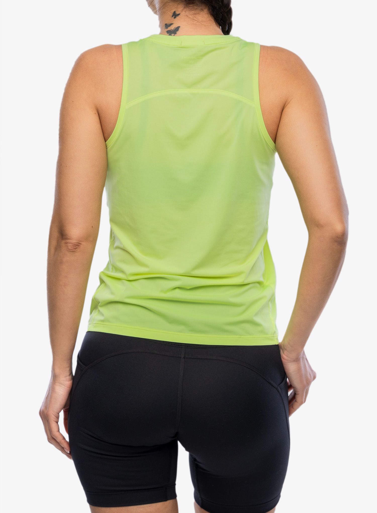 Ženska tekaška majica Brooks Sprint Free Tank 2.0 - lt lime/interval gradient