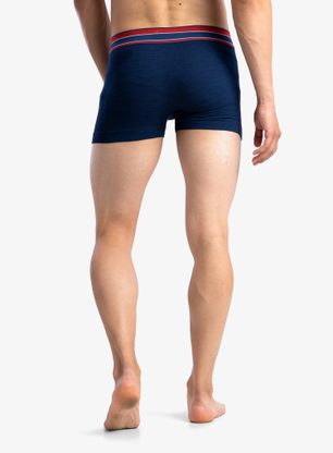 Boksarice Brubeck Active Wool Boxer Shorts - navy blue