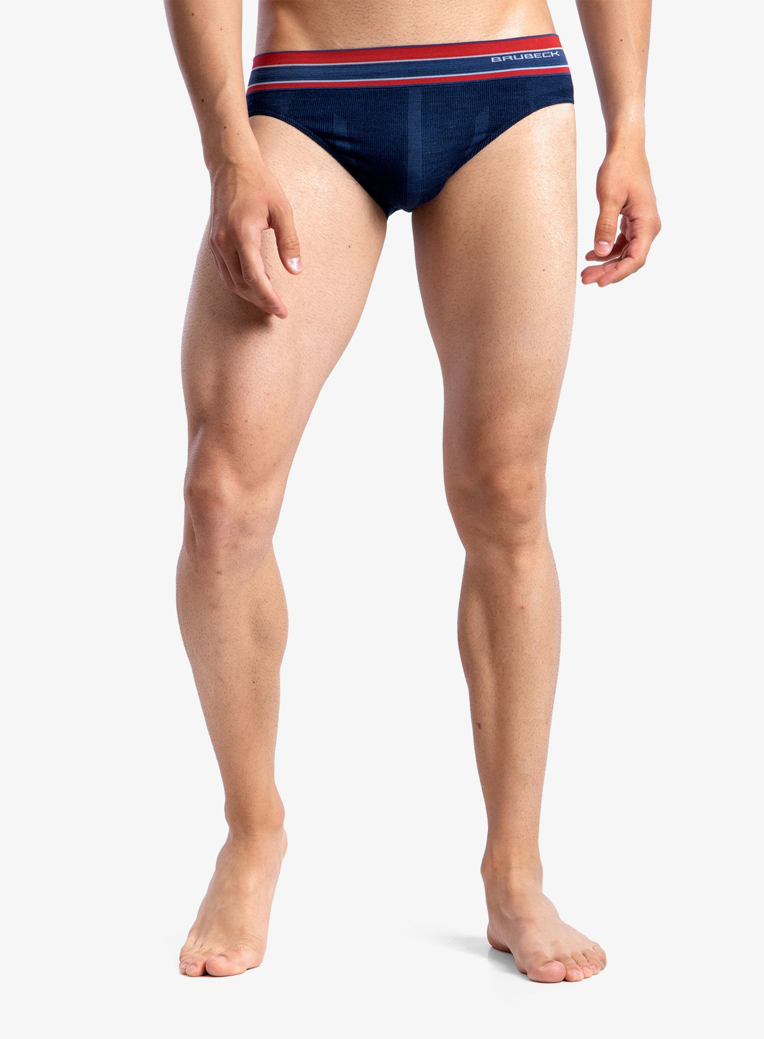 Spodnjice Brubeck Active Wool Briefs - navy blue