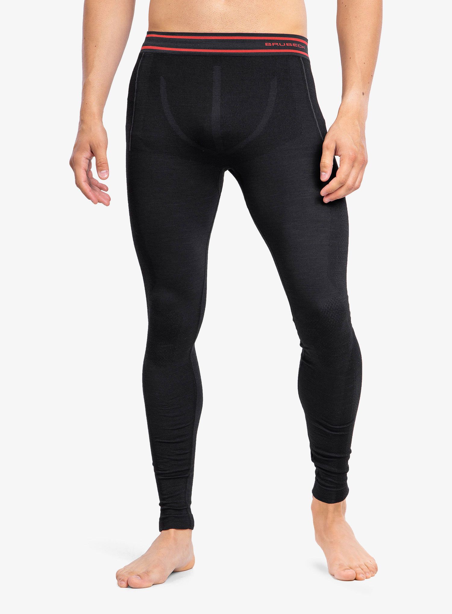 Termo pajkice Brubeck Active Wool Pants - black