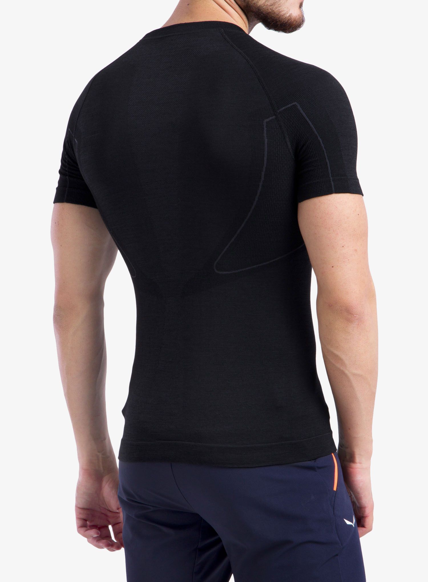 Termo majica Brubeck Active Wool T-Shirt - black