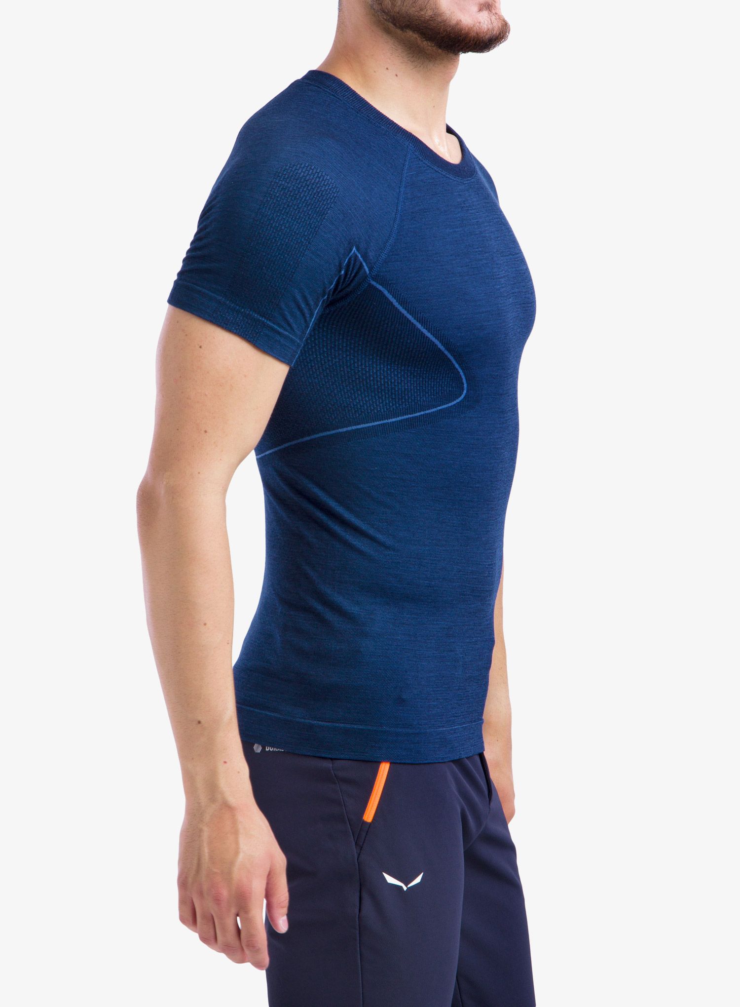 Termo majica Brubeck Active Wool T-Shirt - navy blue