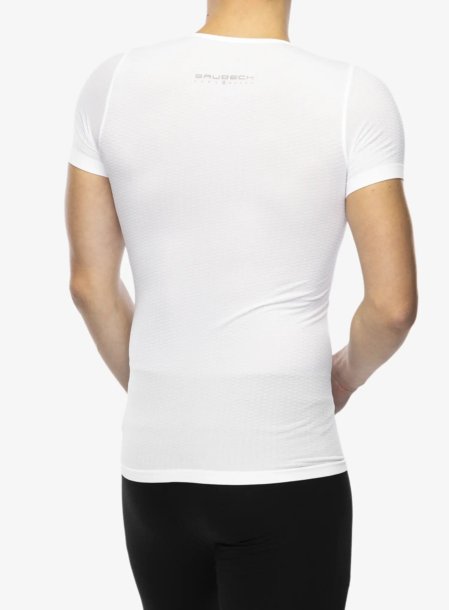 Moška majica Brubeck Base Layer T-Shirt - white
