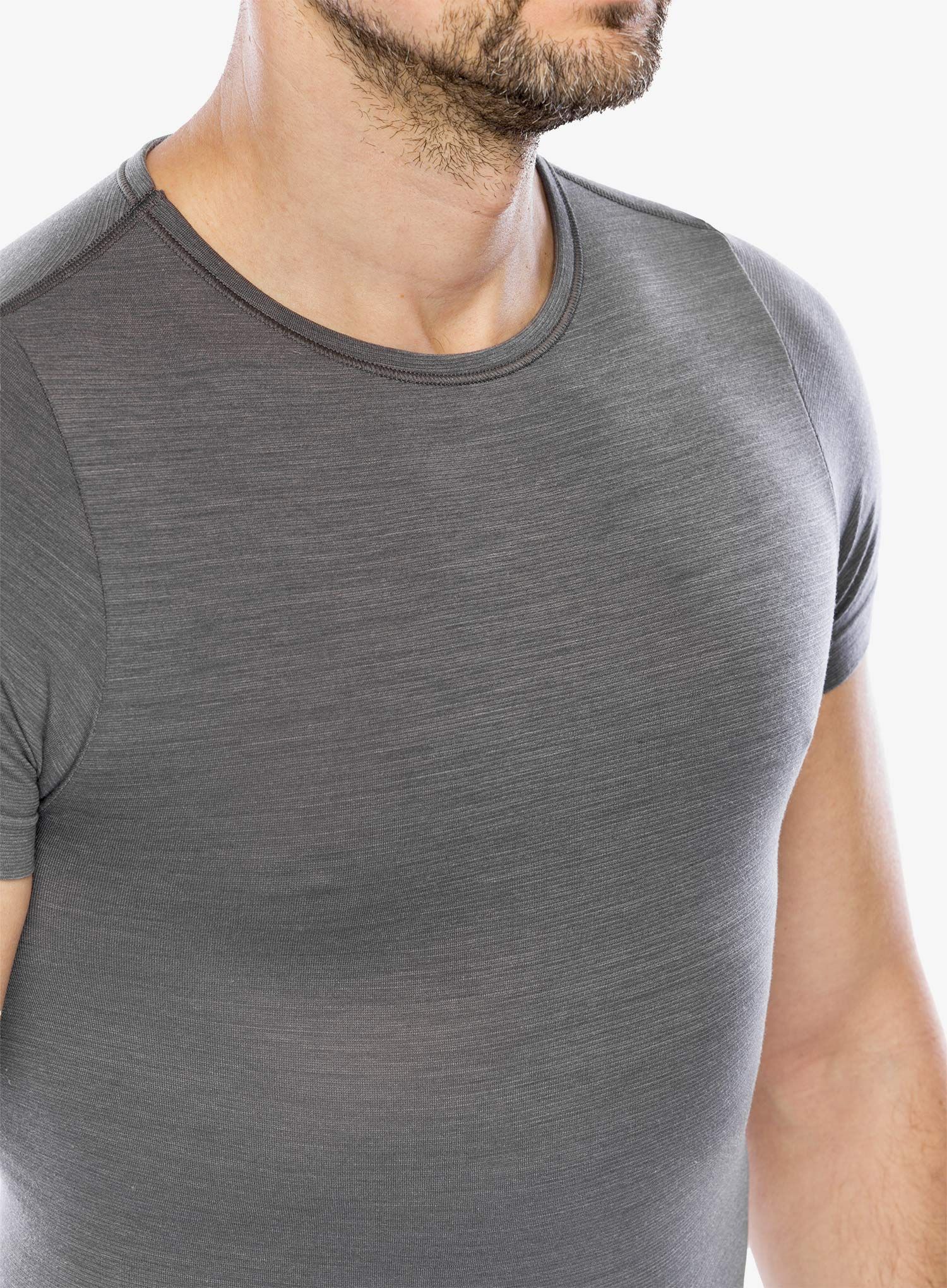 Termo majica Brubeck Comfort Wool - anthracite
