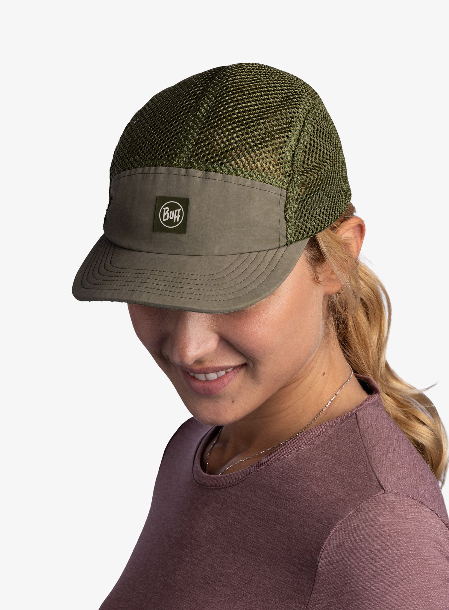 Kapa s šiltom Buff 5 Panel Air Cap - saret military