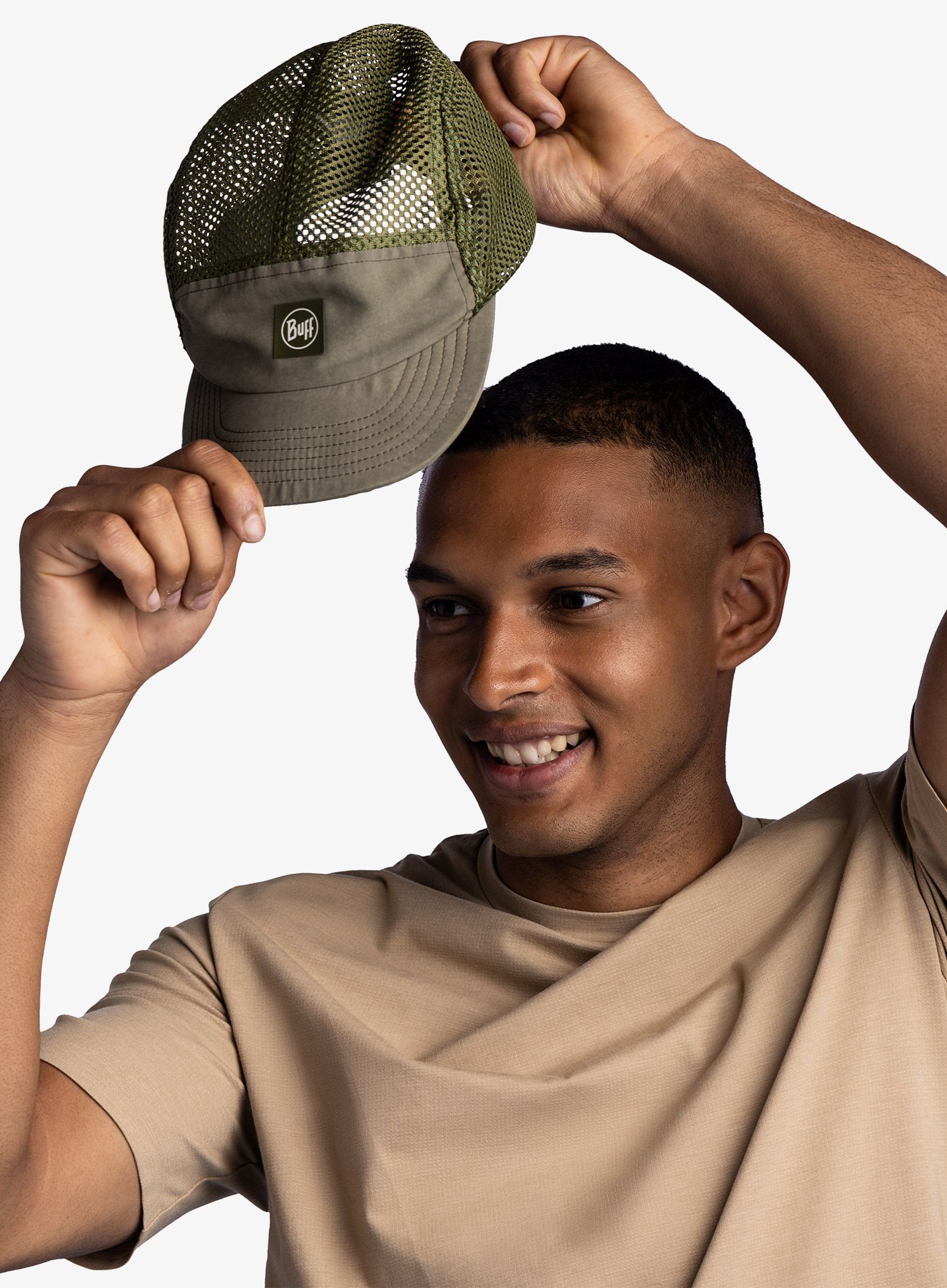 Kapa s šiltom Buff 5 Panel Air Cap - saret military