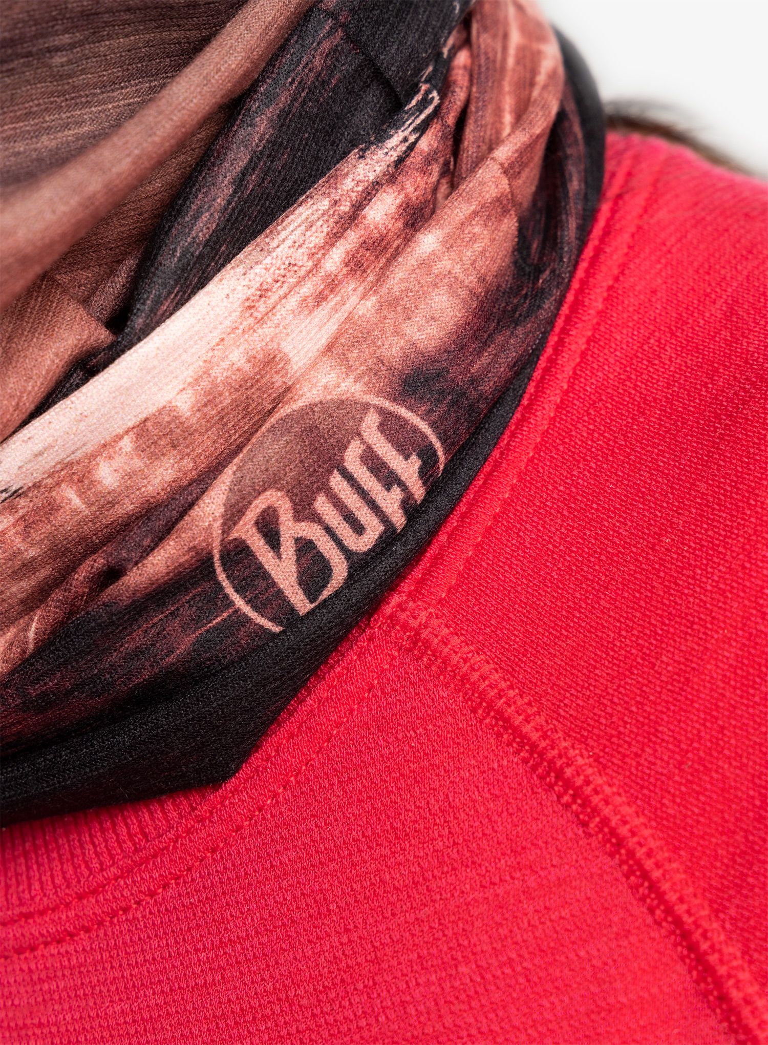 Večnamenska ruta Buff CoolNet UV+ - andra maroon
