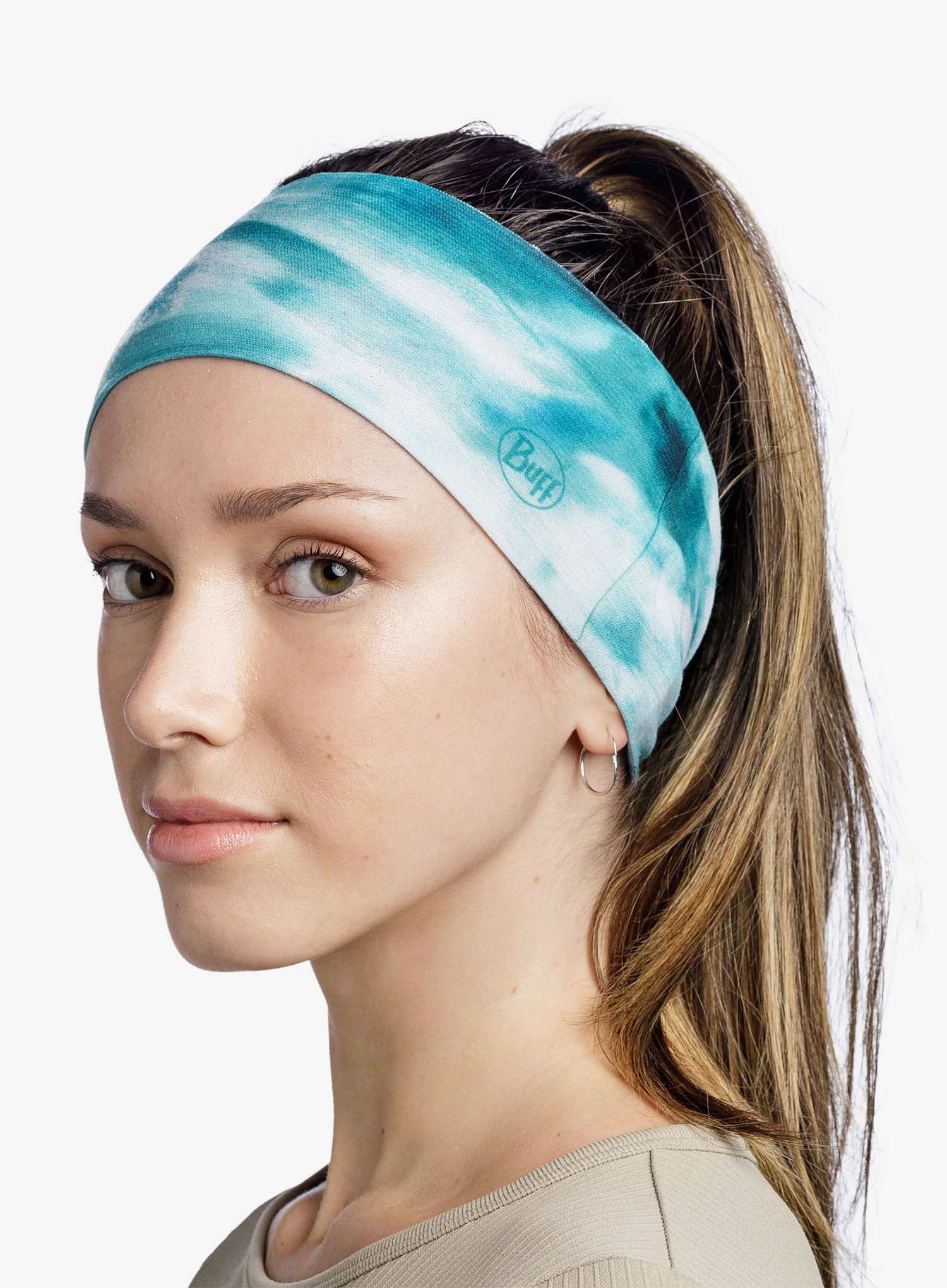Ženski naglavni trak Buff Coolnet UV Ellipse Headband - newa pool