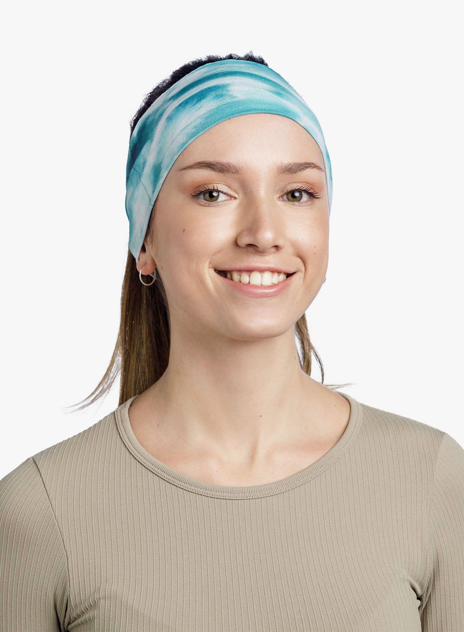 Ženski naglavni trak Buff Coolnet UV Ellipse Headband - newa pool