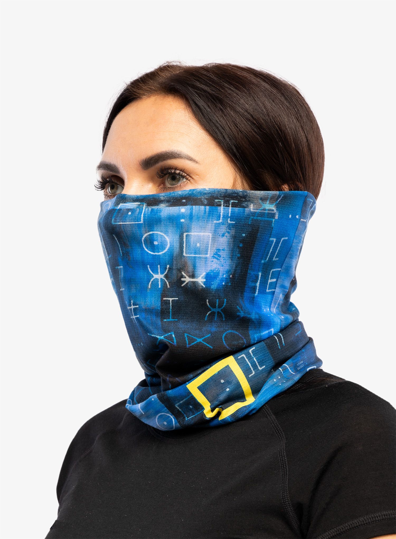 Večnamenska ruta Buff Coolnet UV Insect Shield - unrel blue