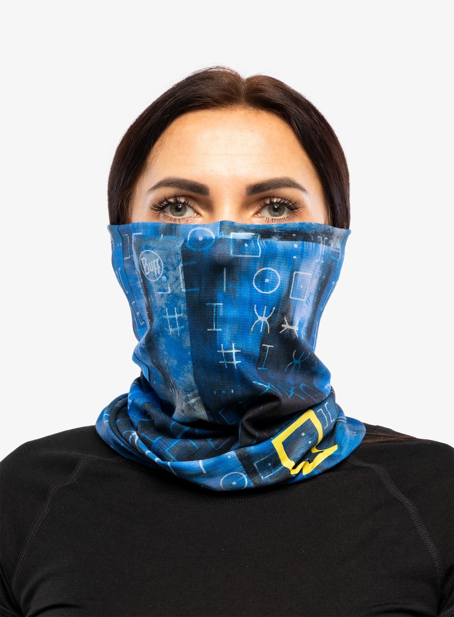 Večnamenska ruta Buff Coolnet UV Insect Shield - unrel blue