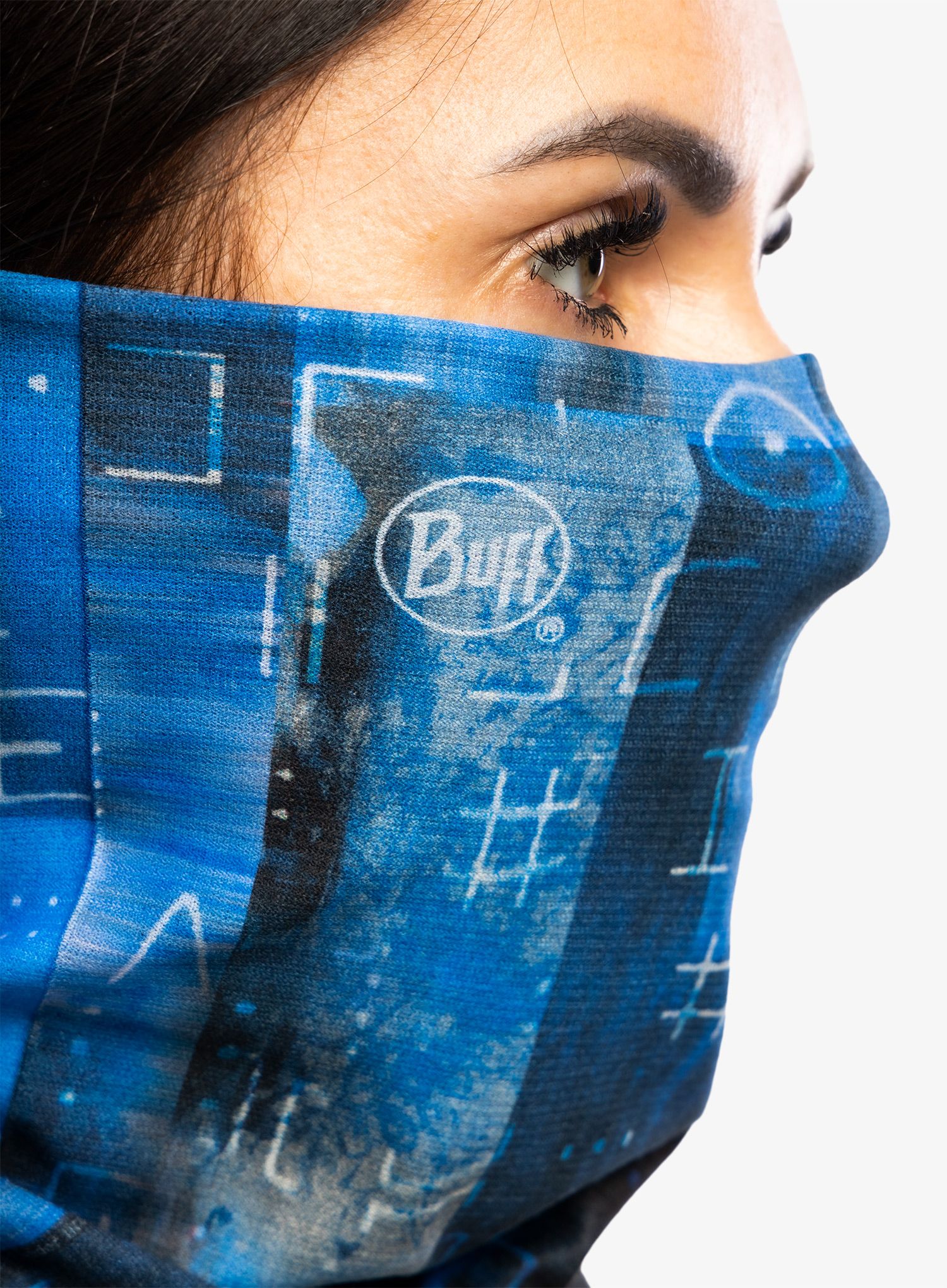 Večnamenska ruta Buff Coolnet UV Insect Shield - unrel blue