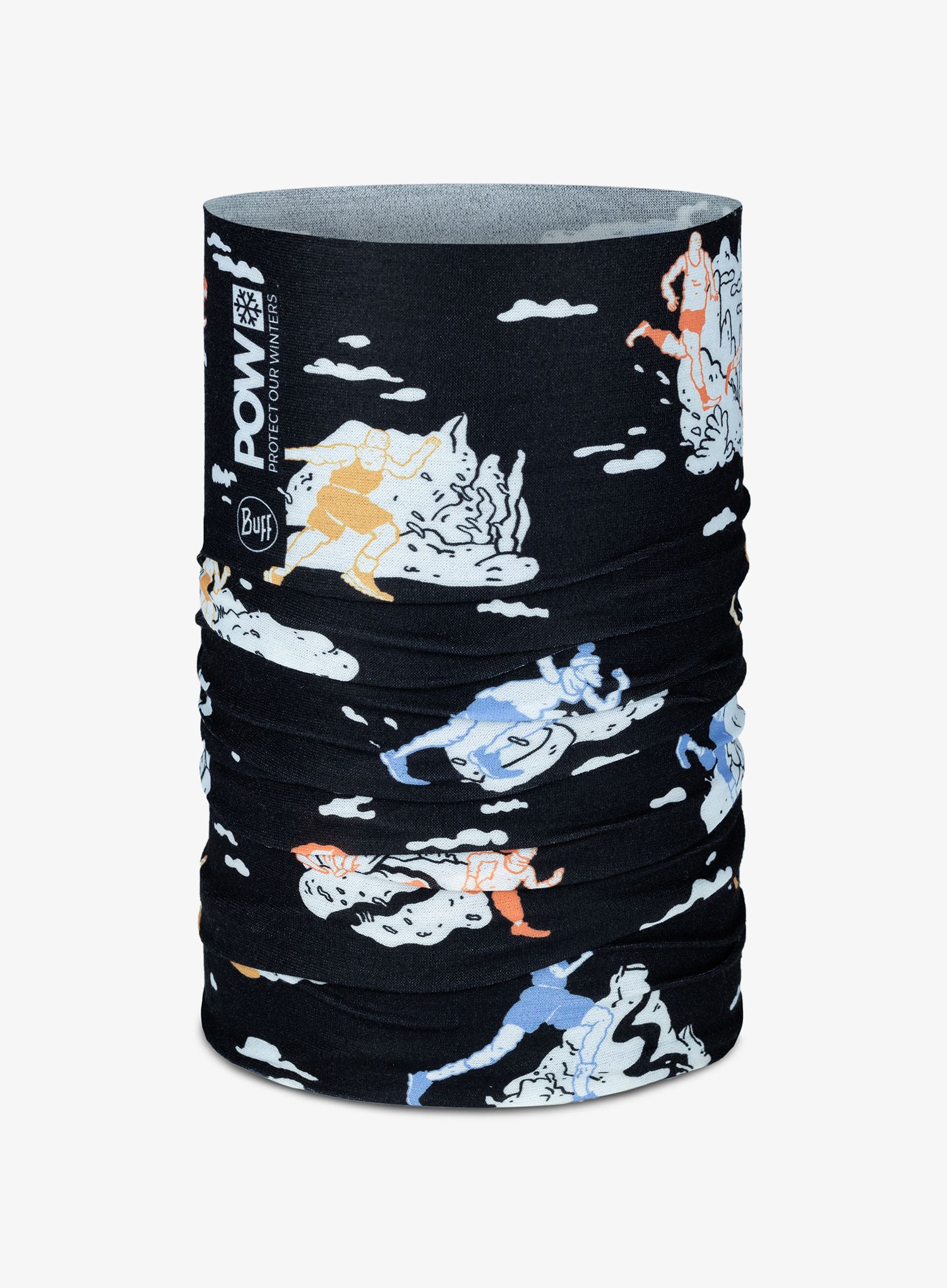 Večnamenska ruta Buff Coolnet UV POW - runners in motion black