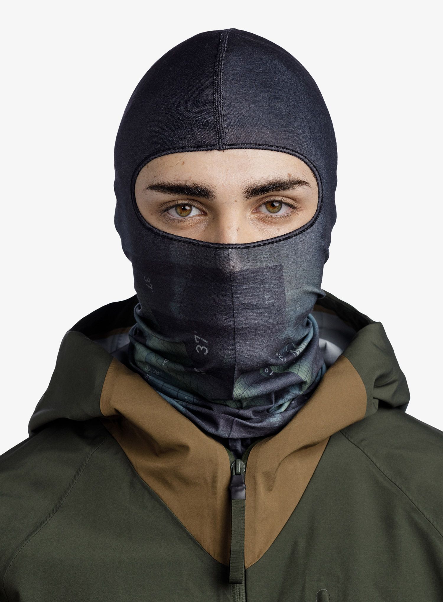 Podkapa Buff Ecostretch Balaclava - alock silversage