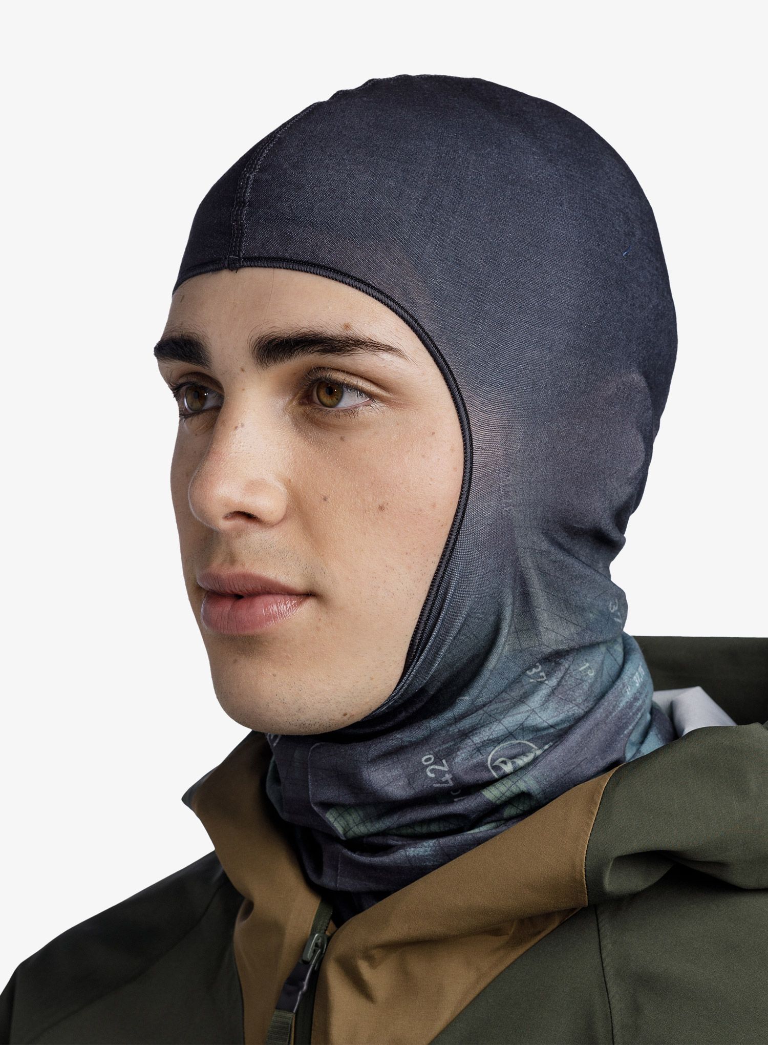 Podkapa Buff Ecostretch Balaclava - alock silversage