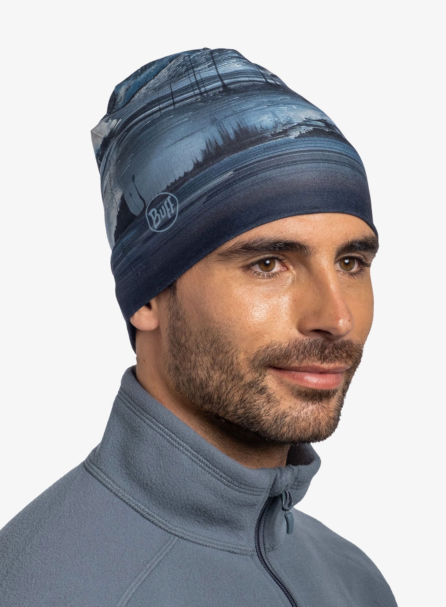 Termo kapa Buff Ecostretch Beanie - oser blue