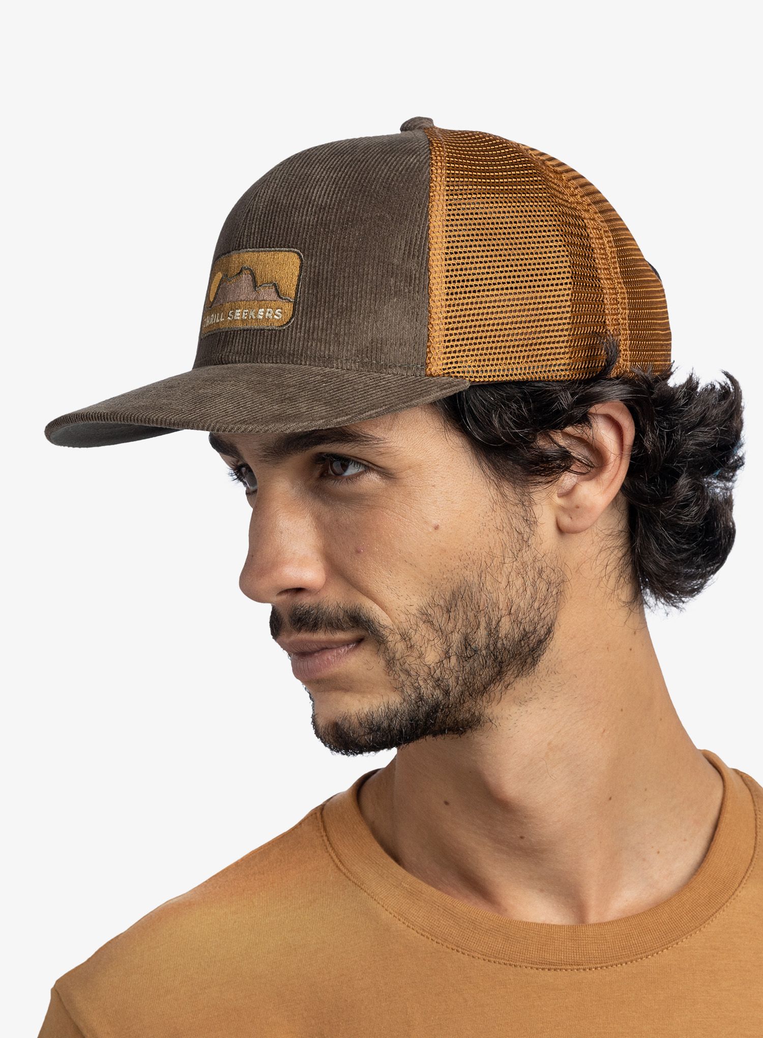 Kapa s šiltom Buff Explore Trucker Cap - rhoes brown