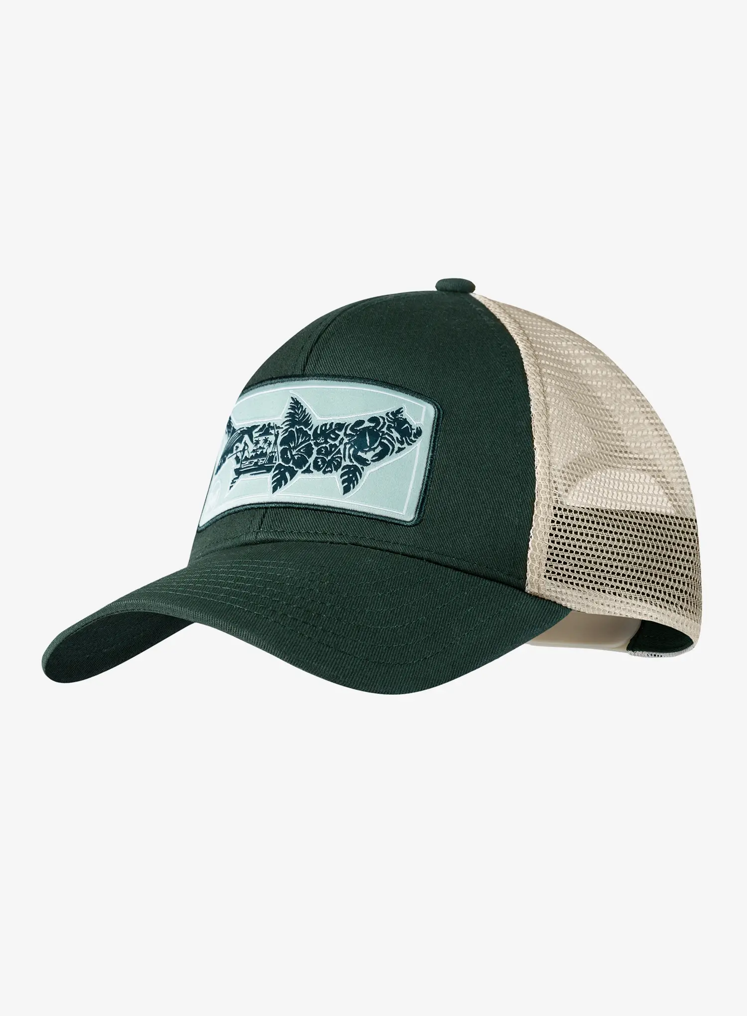 Kapa s šiltom Buff Explore Trucker Cap - salt green