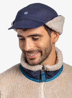 Kapa s šiltom Buff Fall Line Cap - simu navy
