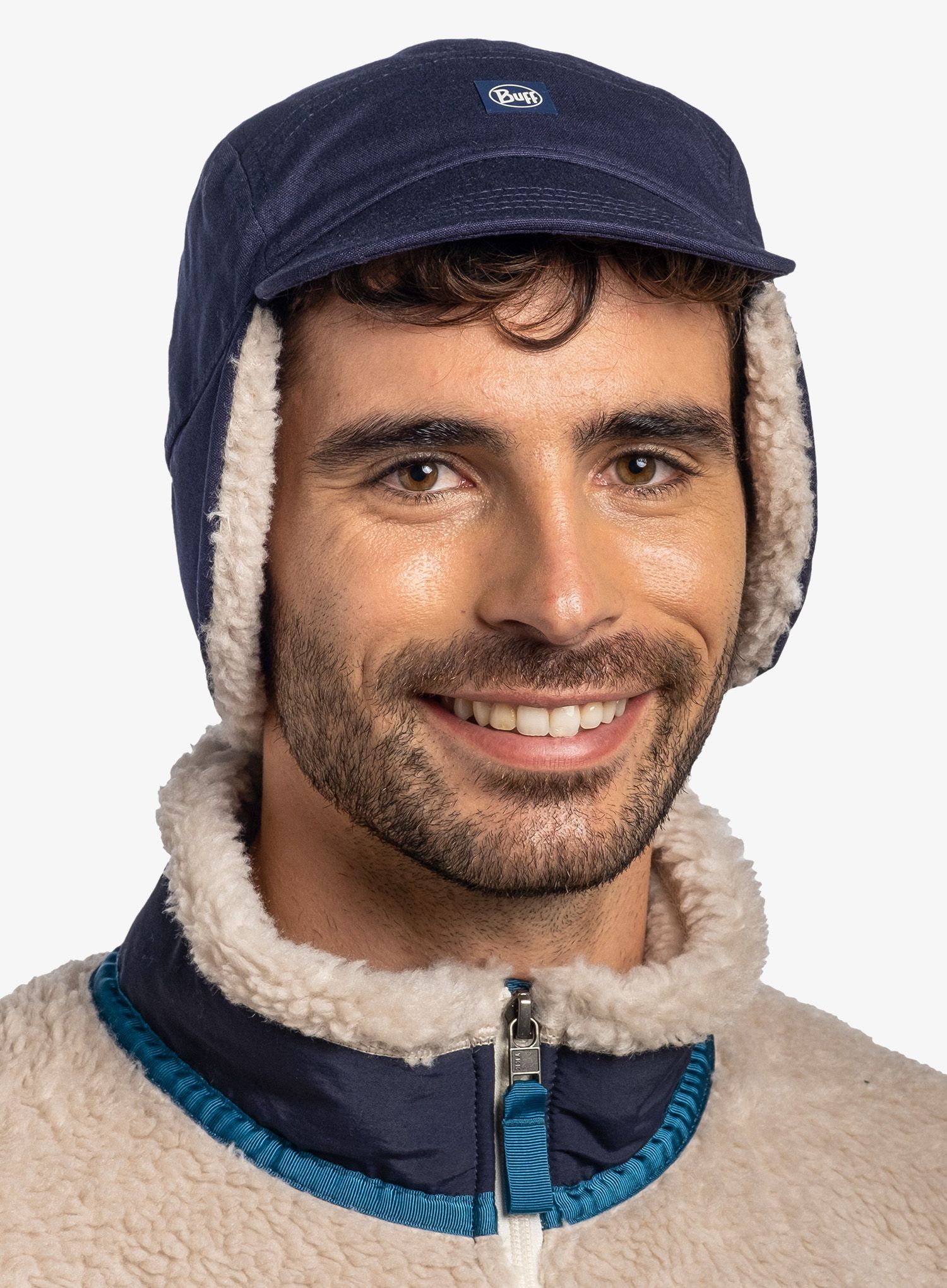 Kapa s šiltom Buff Fall Line Cap - simu navy