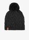 Ženska zimska kapa Buff Knitted&fFleece Beanie Caryn - graphite