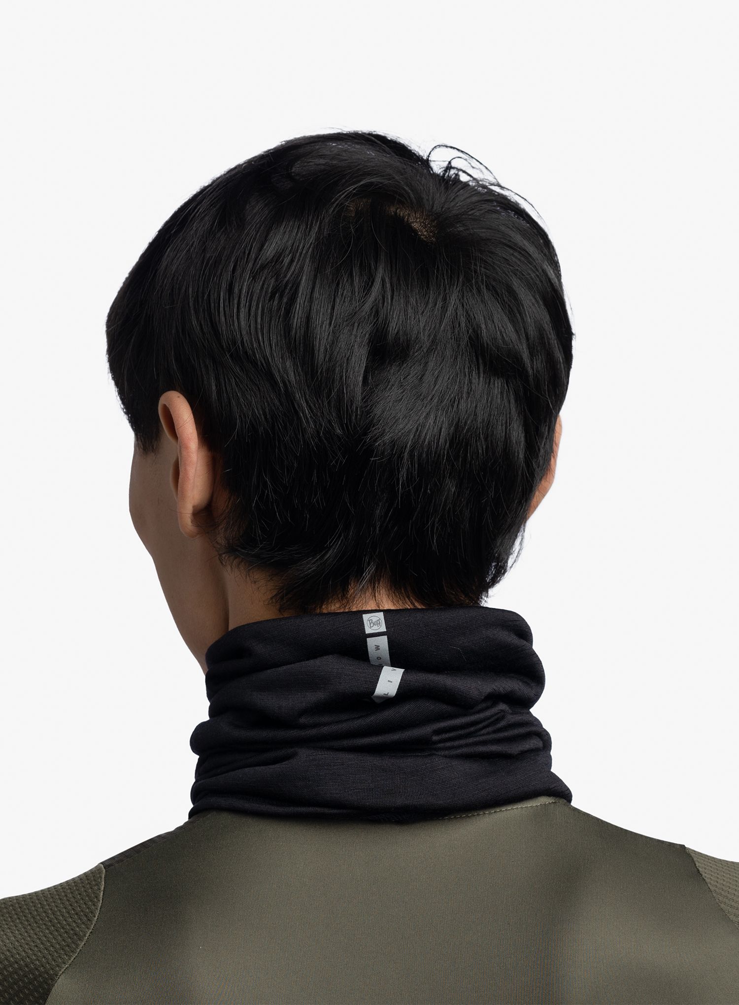 Večnamenska ruta Buff Lightweight Merino Wool - solid black