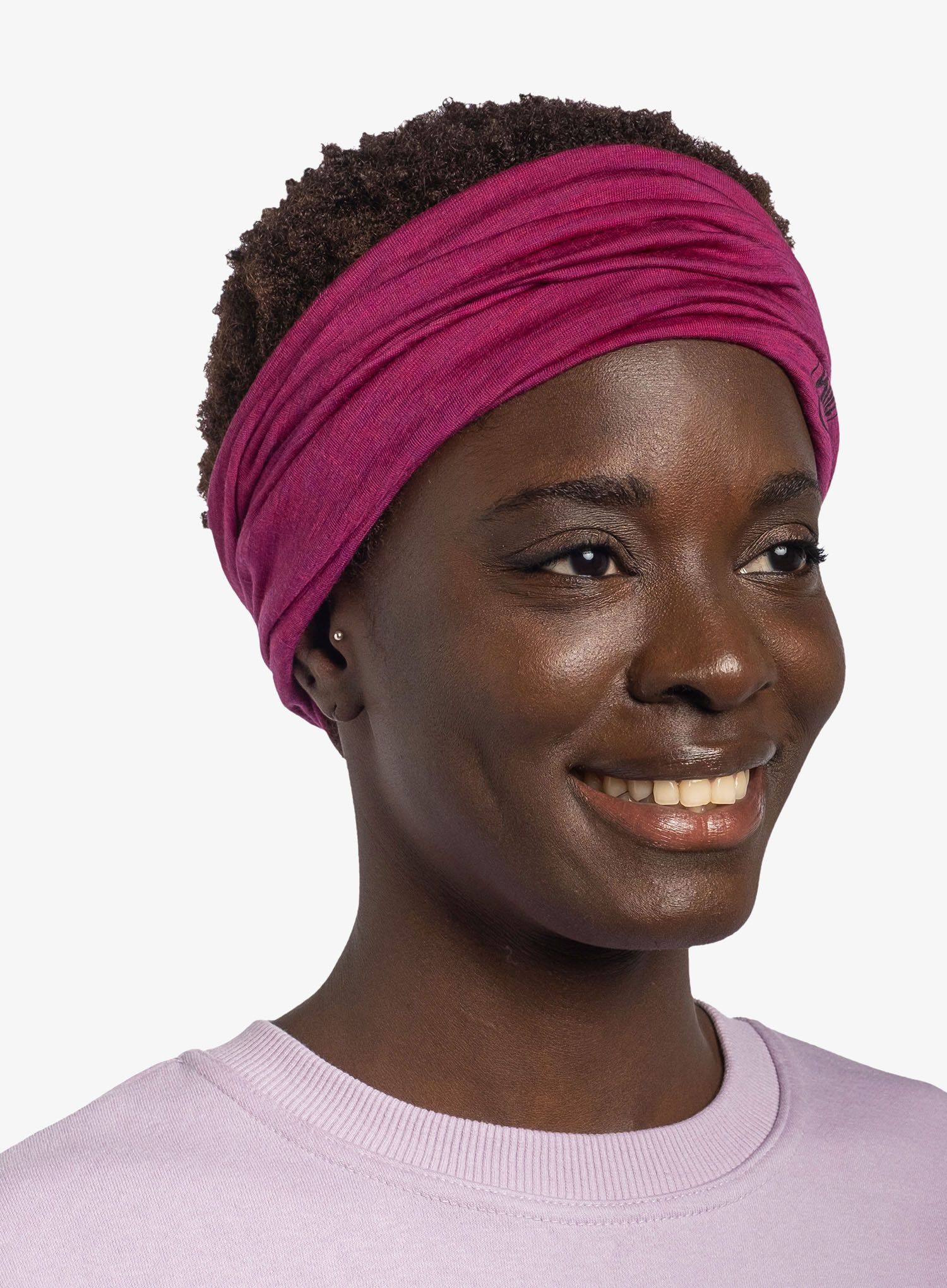 Večnamenska ruta Buff Lightweight Merino Wool - solid magenta