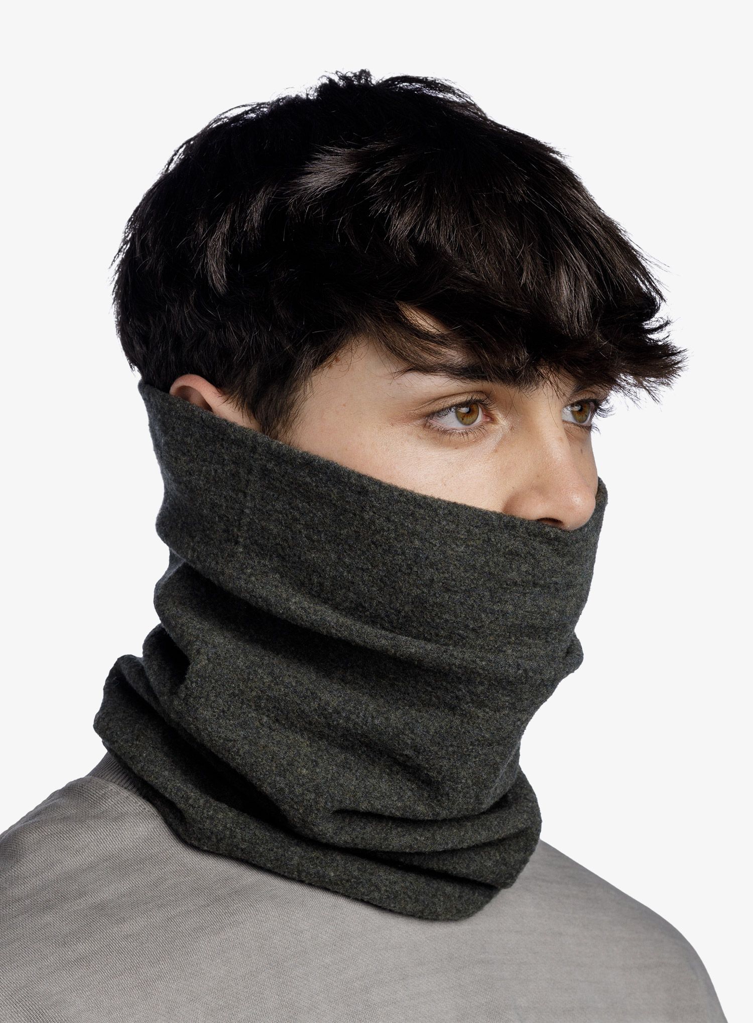 Šal za vrat Buff Merino Fleece - cedar