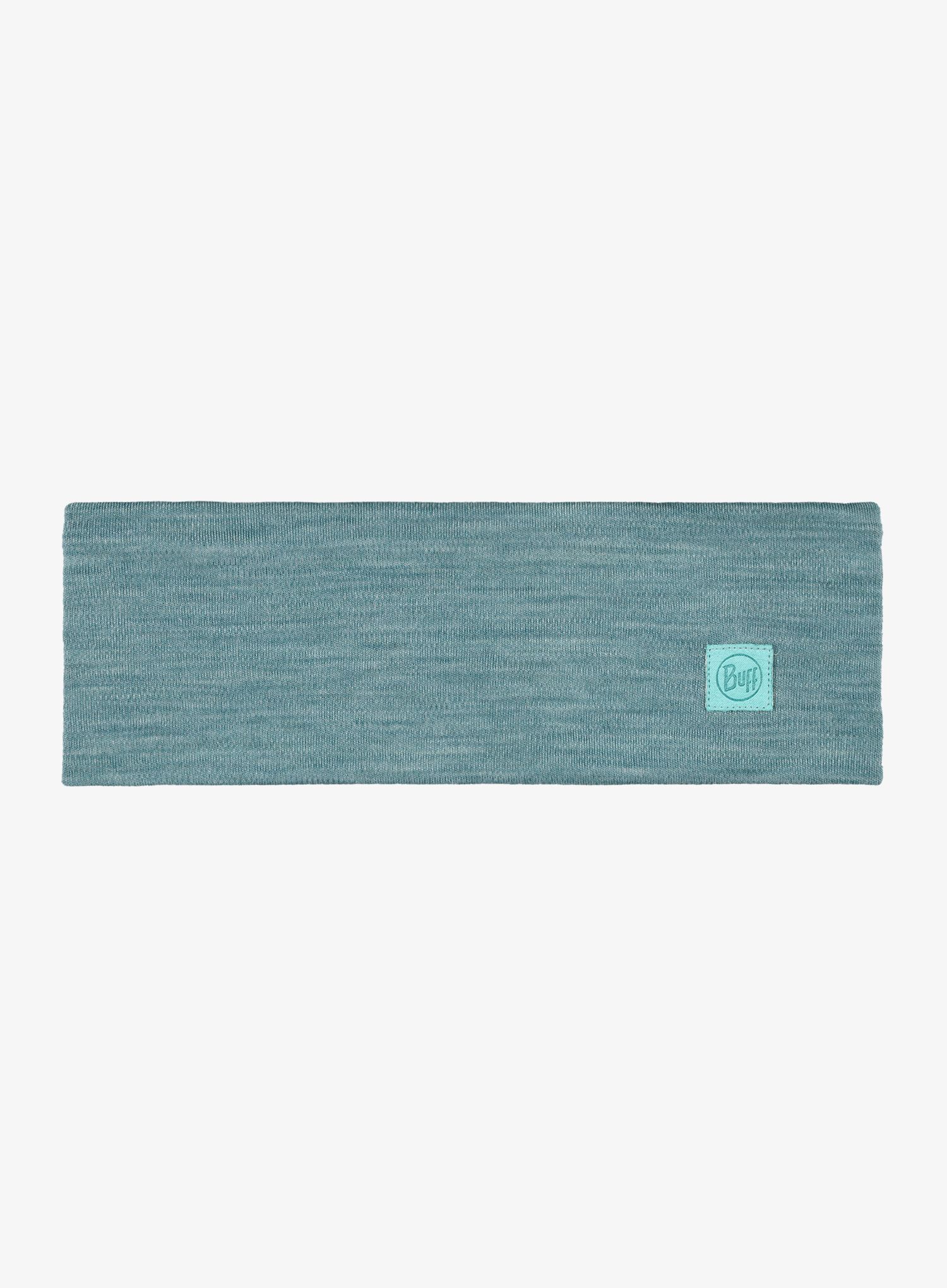 Športni naglavni trak Buff Merino Wide Headband - solid pool