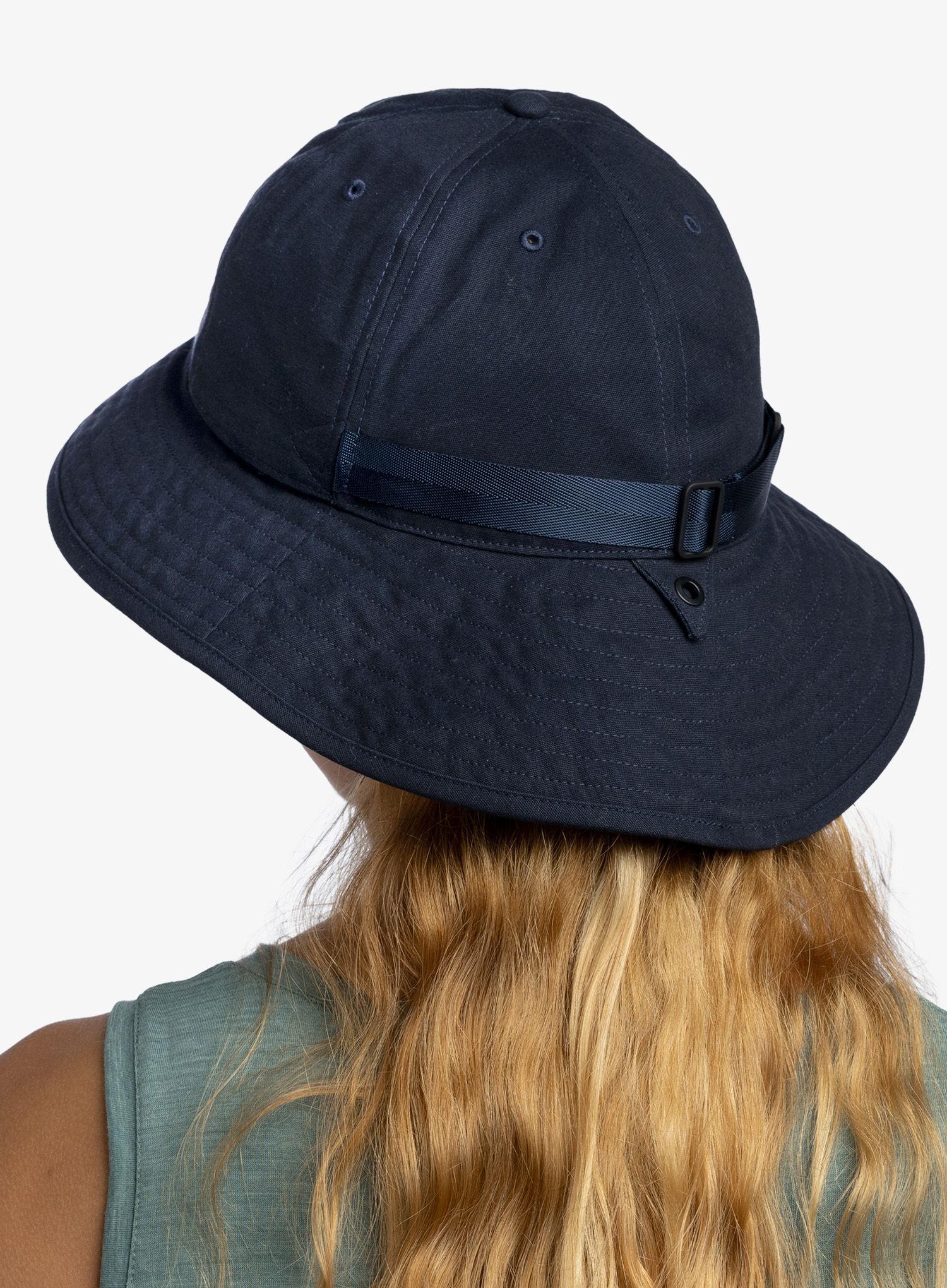 Pohodniški klobuk Buff Nmad Bucket Hat - akab night blue