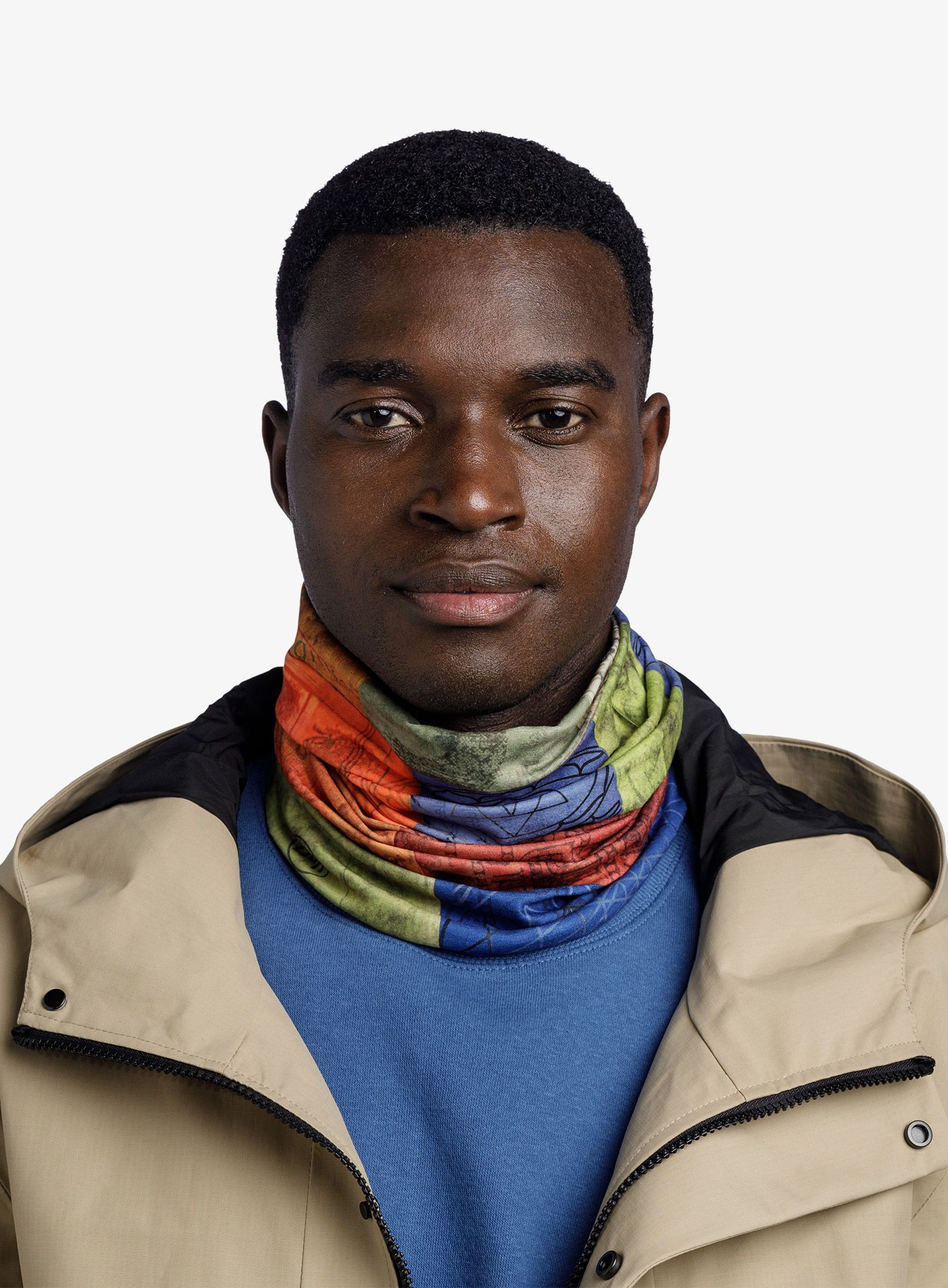 Večnamenska ruta Buff Original EcoStretch - temple multi