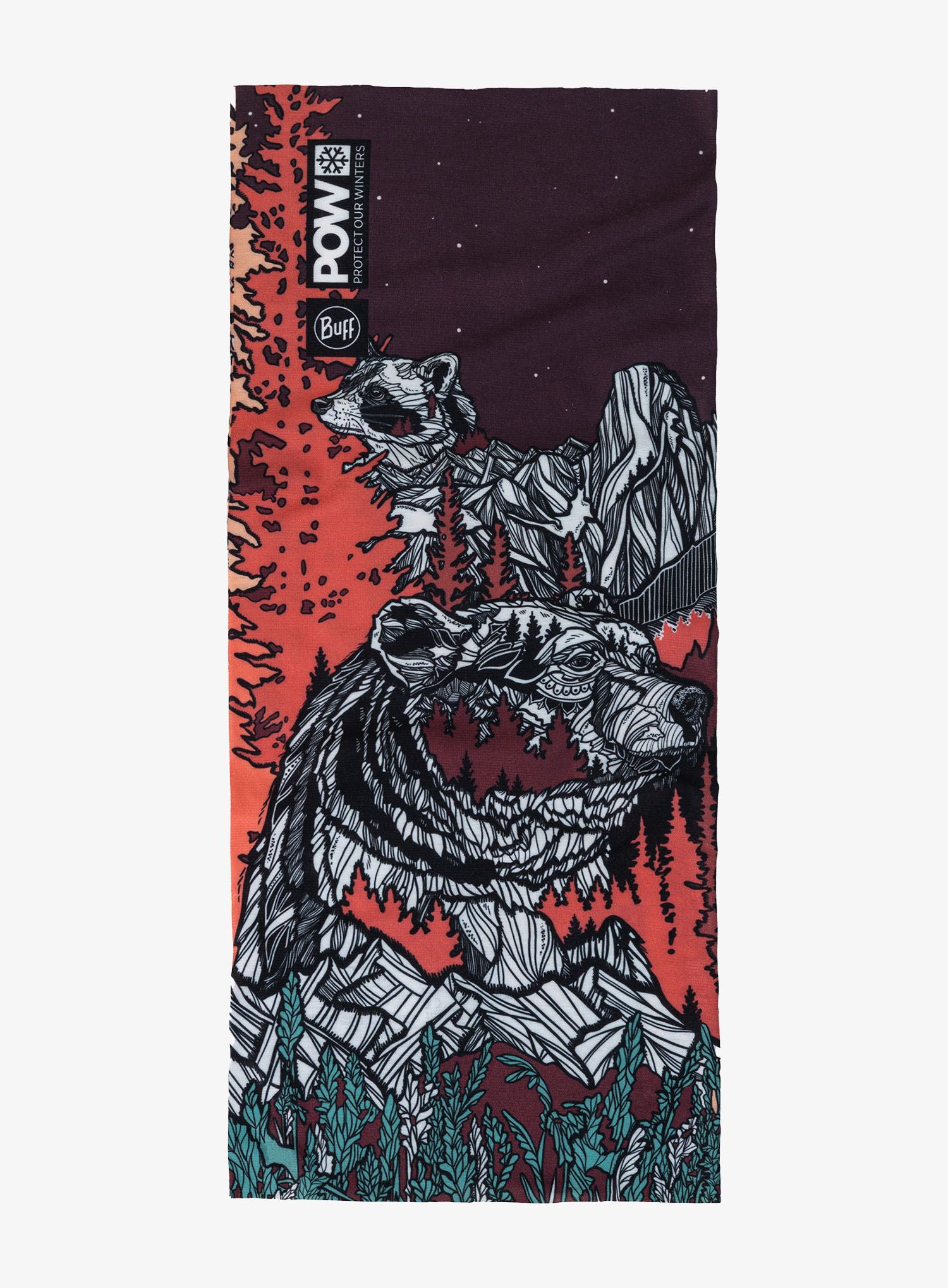 Večnamenska ruta Buff Original Ecostretch - pow pibyll cinnamon