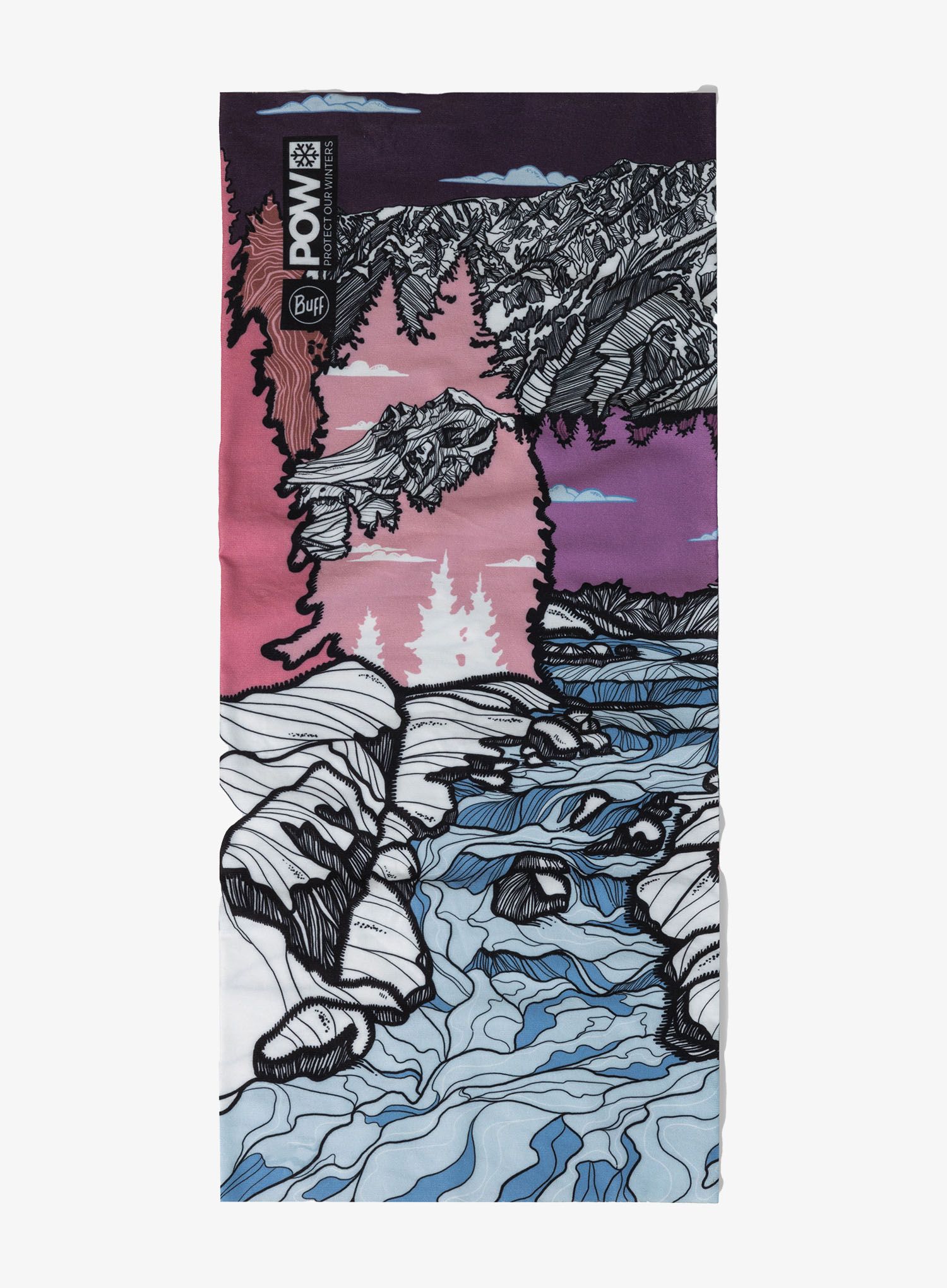 Večnamenska ruta Buff Original Ecostretch - pow ustir multi