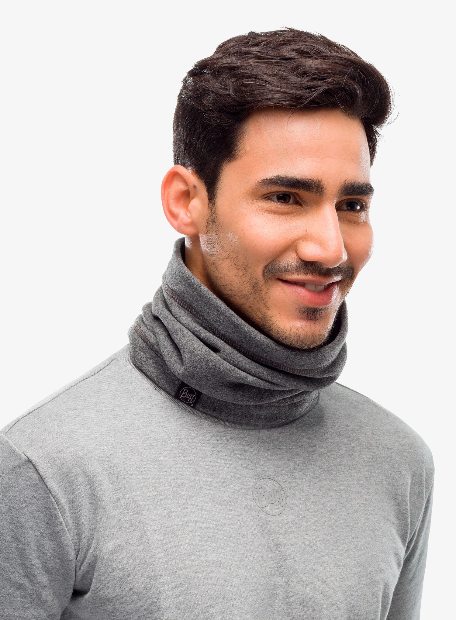 Šal za vrat Buff Polar Neckwarmer - grey heather